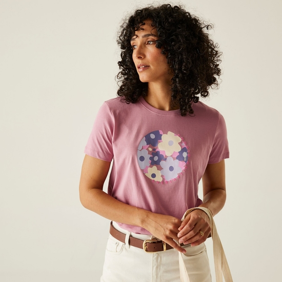 Women's Filandra VX T-Shirt | Lilas Everlasting Bloom
