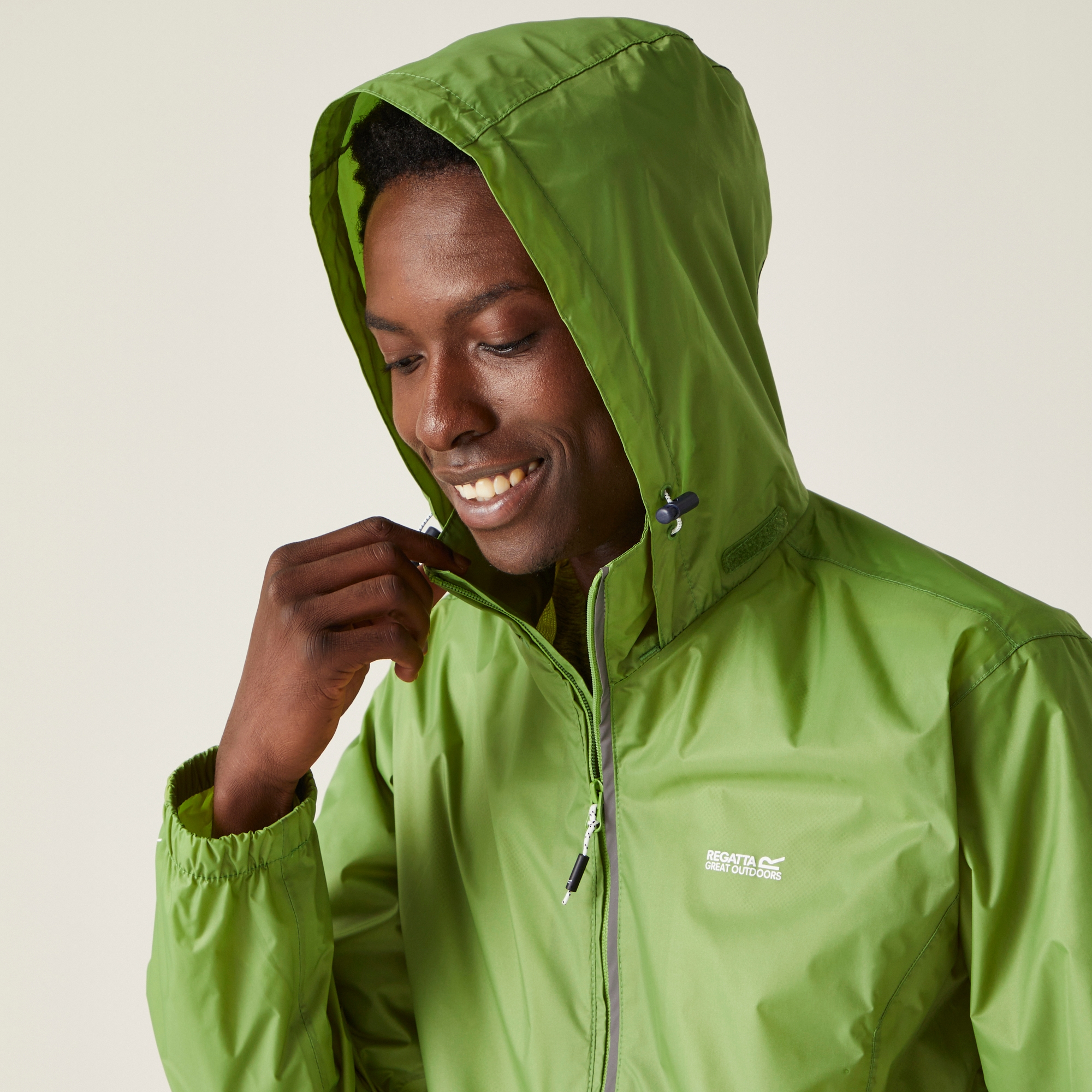Men's Lyle IV Waterproof Packaway Jacket | Piquant Green Citron Lime