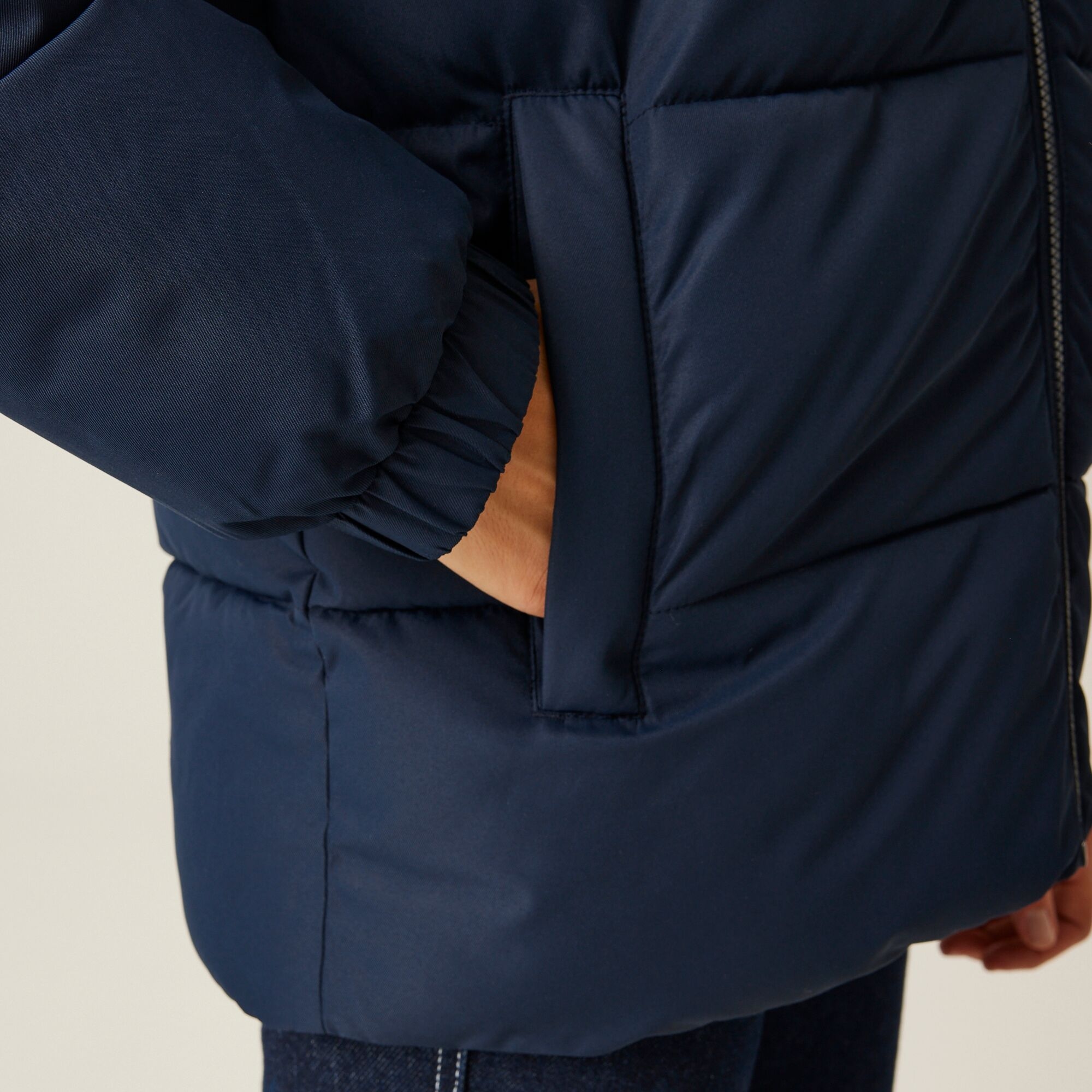 Women's Arilie Quilted Jacket | Navy