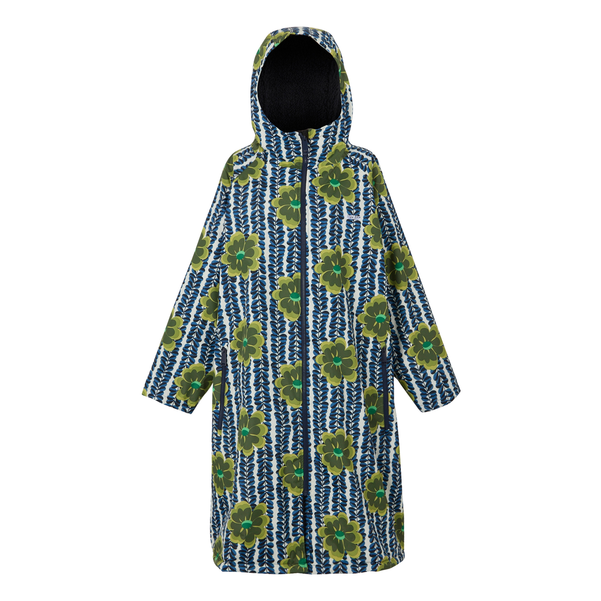 Orla Kiely Waterproof Changing Robe | Lotus Olive