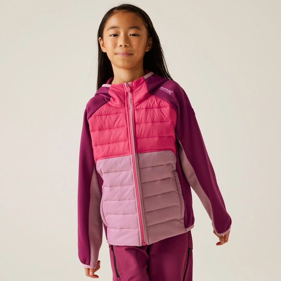 Kids' Kielder IX Hybrid Jacket | Lilas Pop Beaujolais