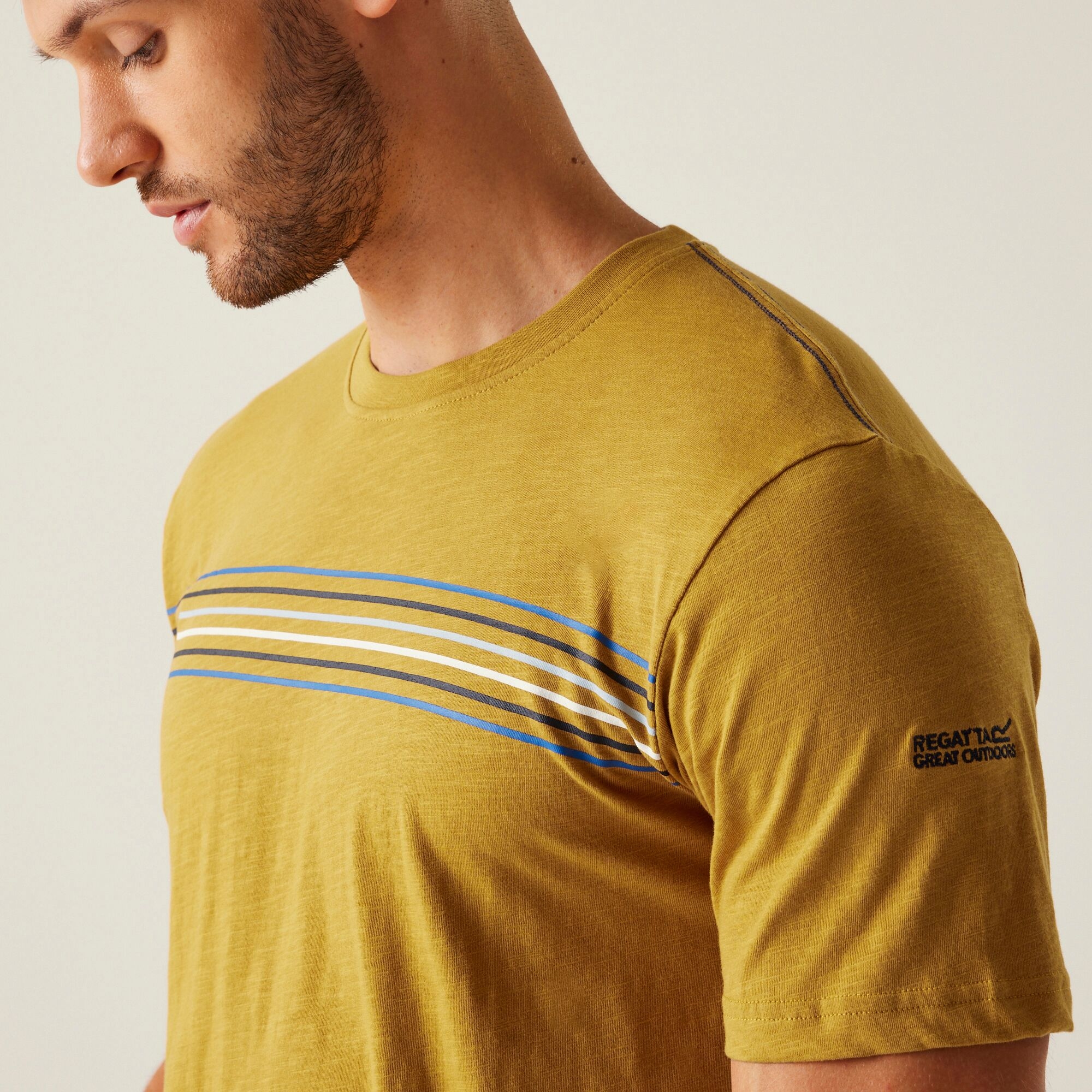 Men's Ravia T-Shirt | Mustard