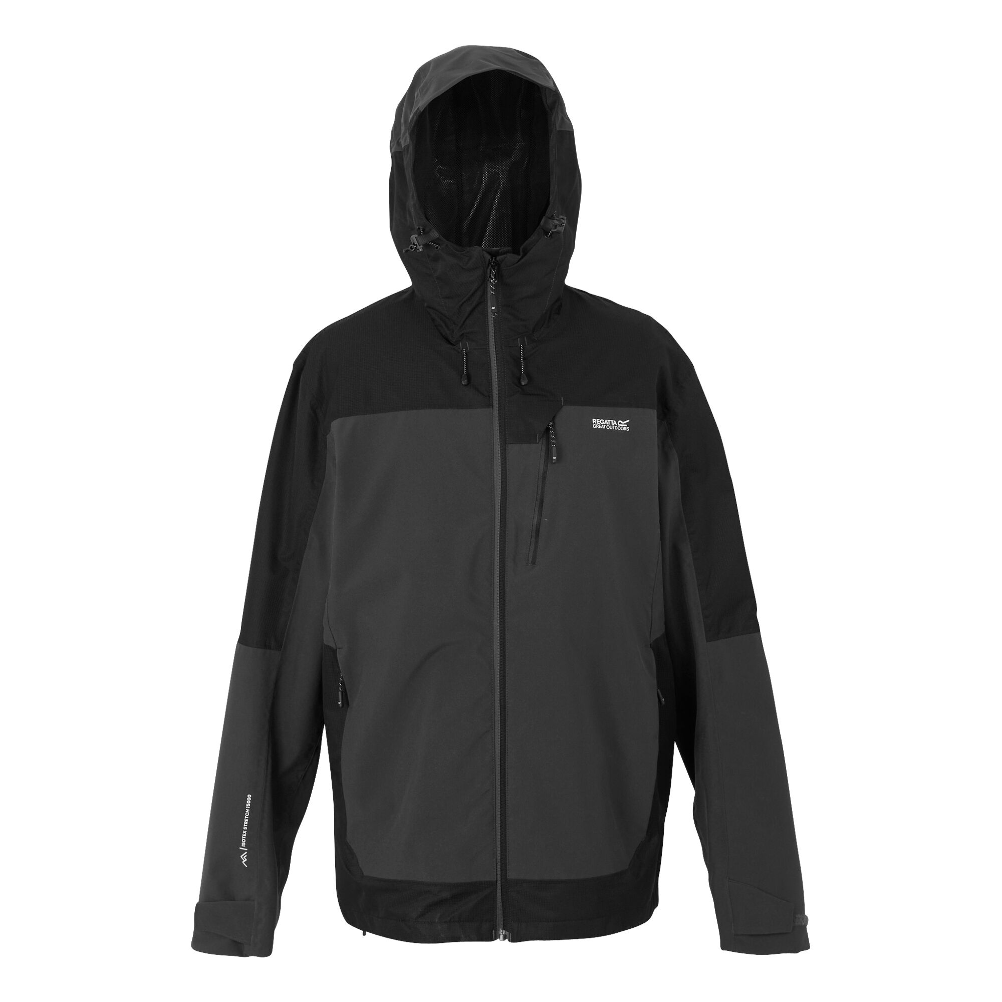Men's Highton IV Stretch Waterproof Jacket | Ash Black