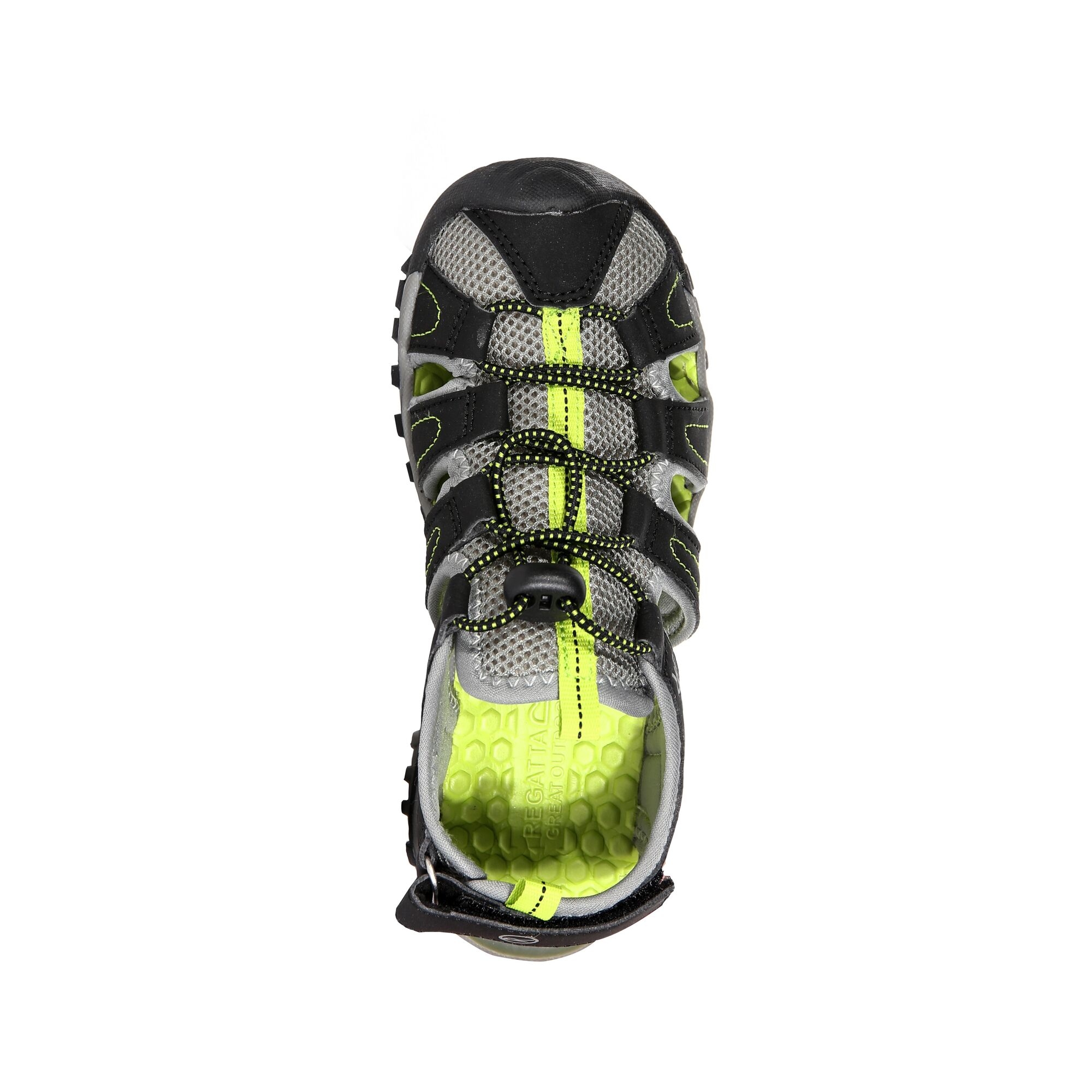 Kids' Westshore Lightweight Walking Sandals | Black Lime Green
