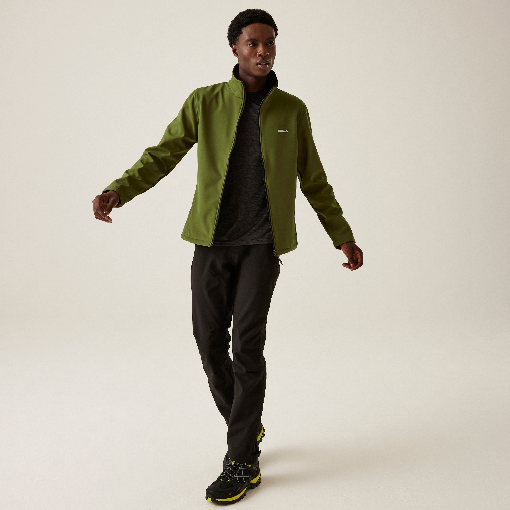 Men's Cera V Softshell Jacket | Nephrite Green