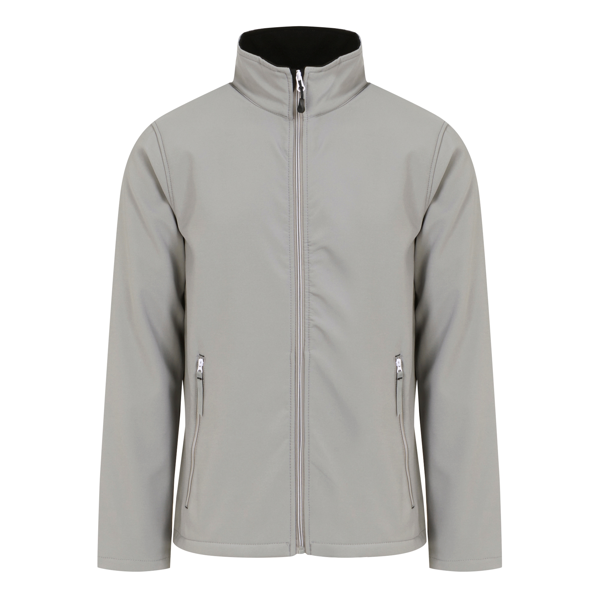Men's Ascender 2 Layer Softshell Jacket | Mineral Grey Black