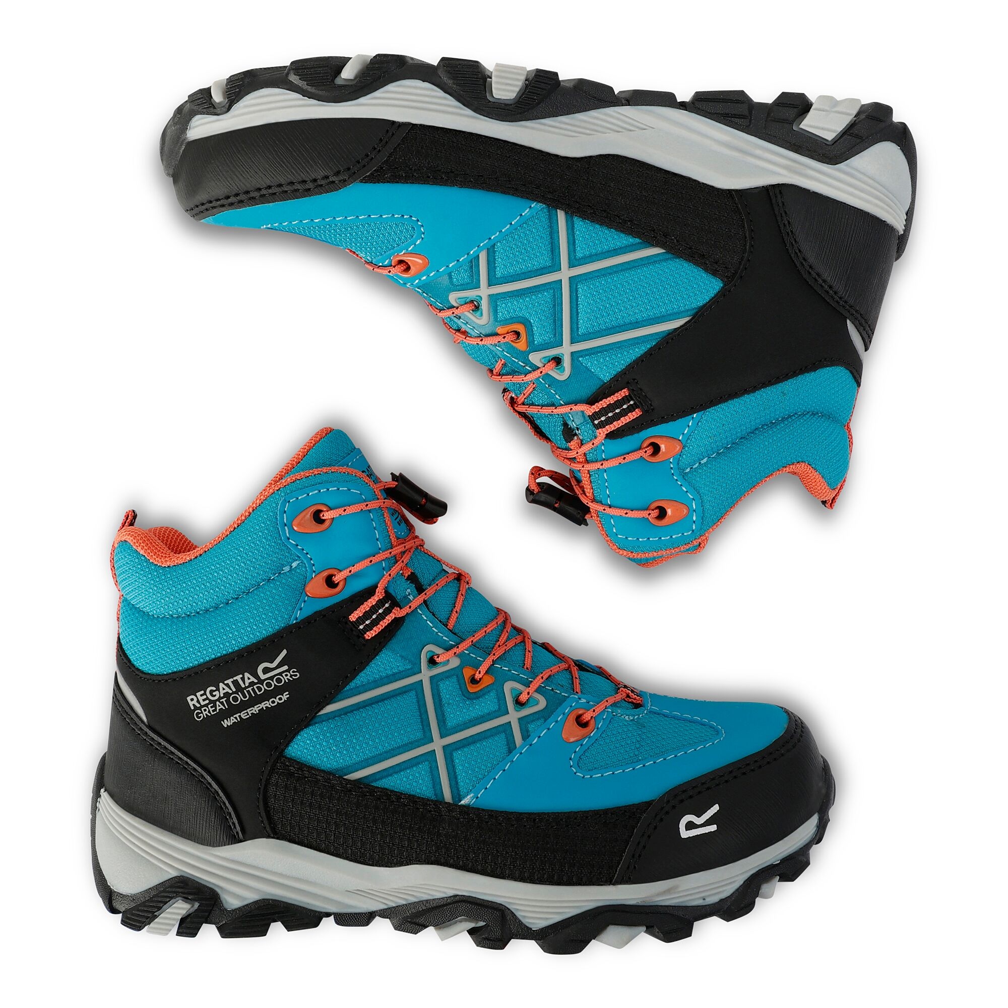 Kids' Samaris III Walking Boots | Tahitian Teal Satsuma