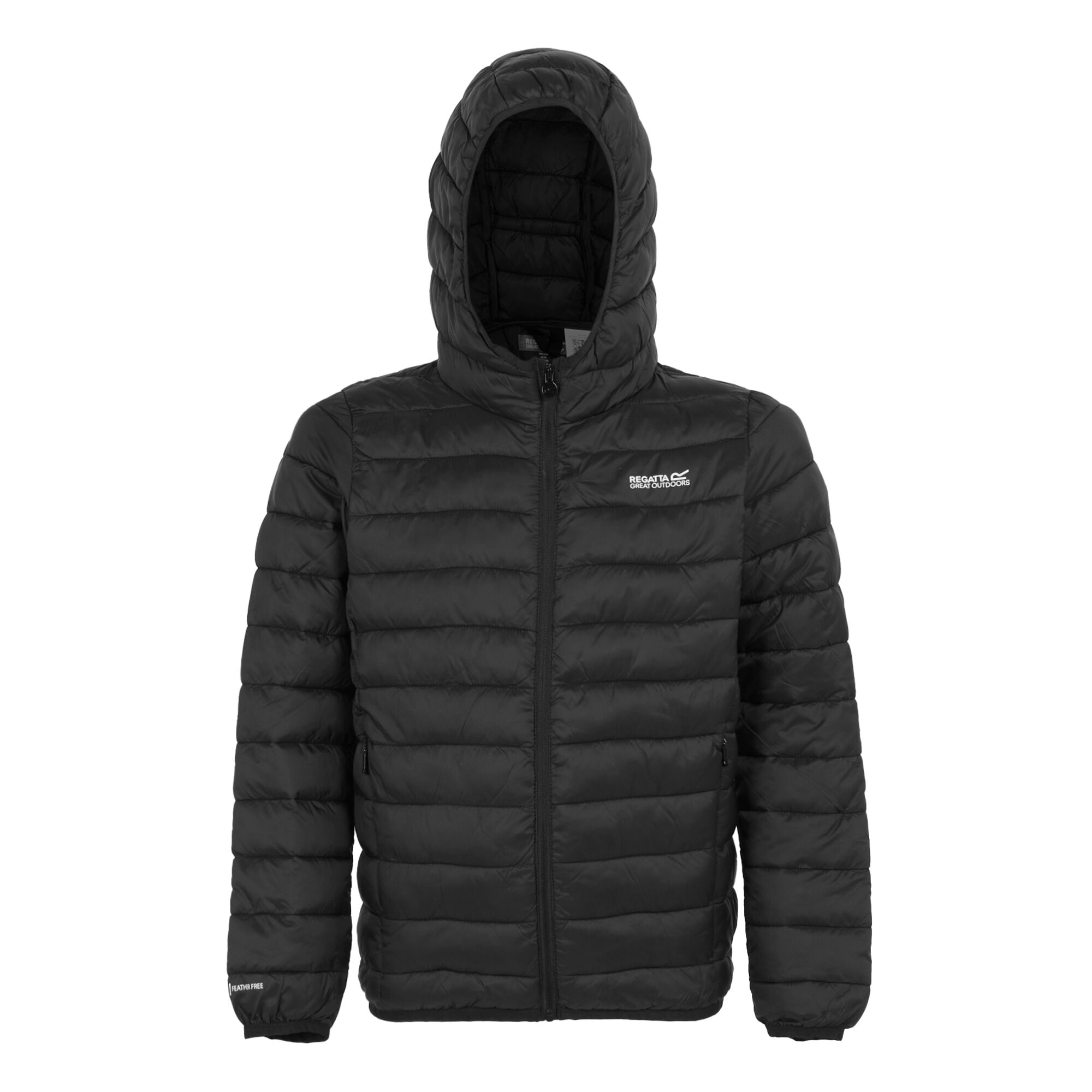 Kids' Hooded Marizion Padded Jacket | Black