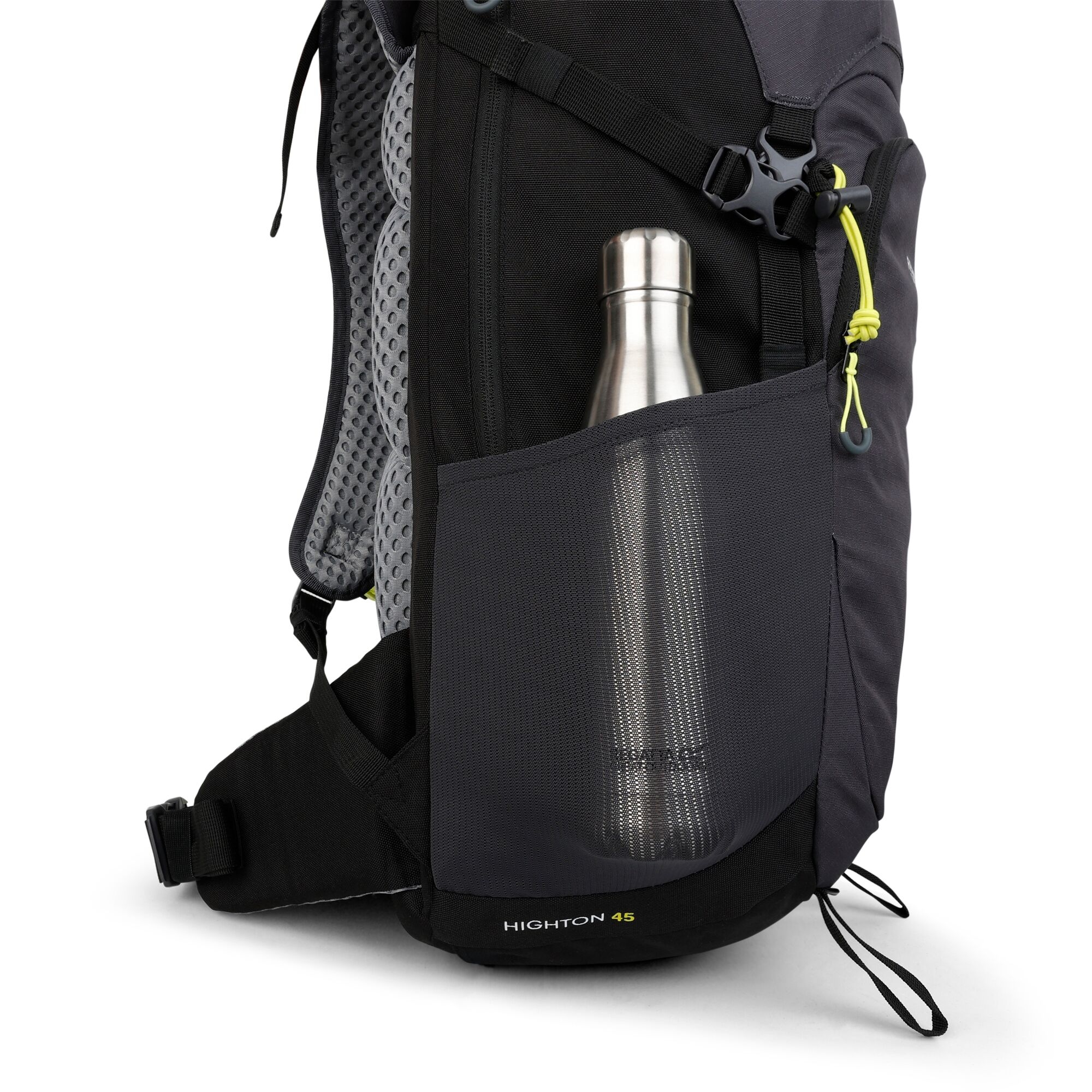 Highton V2 45L Backpack | Black Seal Grey