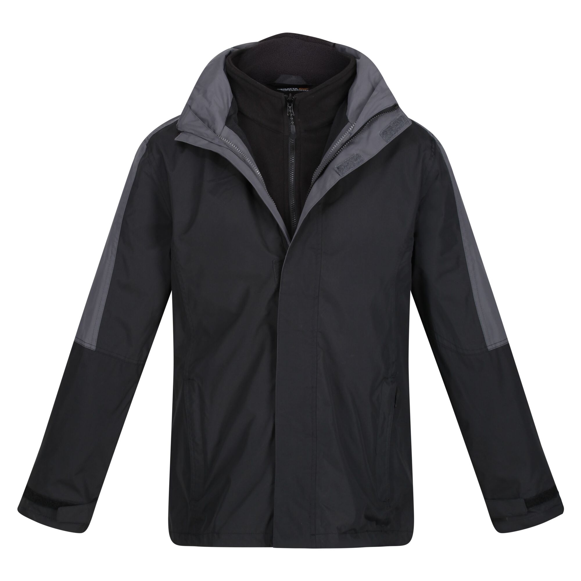 Men's Defender III Waterproof 3 In 1 Jacket | Black Seal Grey
