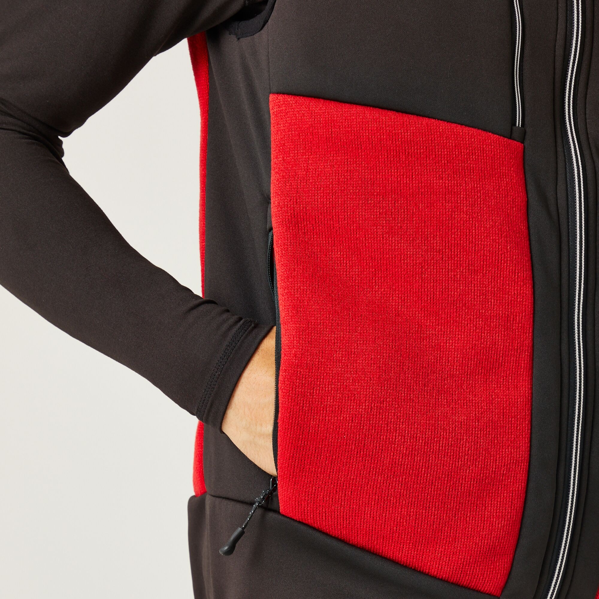 Men's E-Volve Stretch Bodywarmer | Classic Red Black