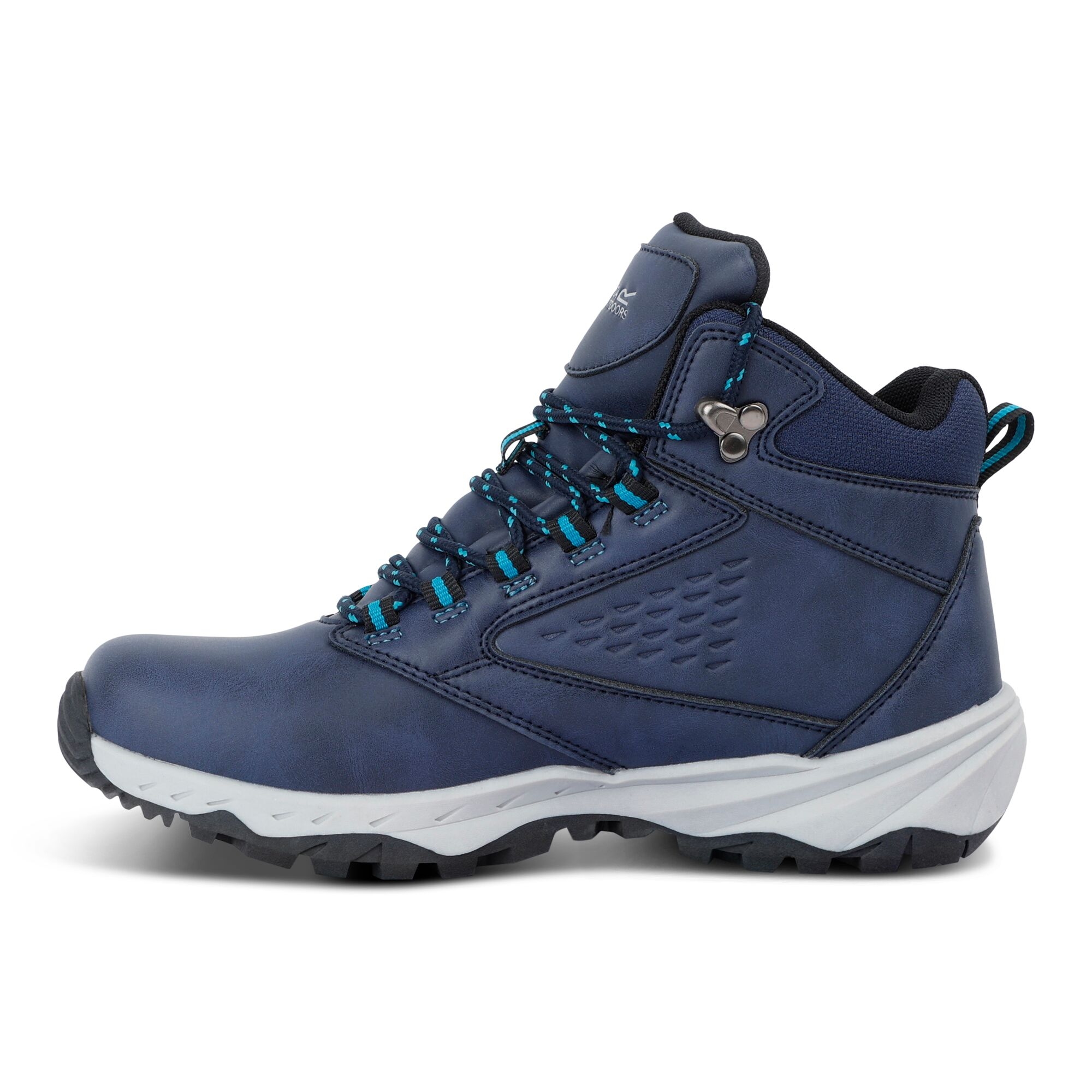 Women's Amble Walking Boots | Navy Exotic Plume