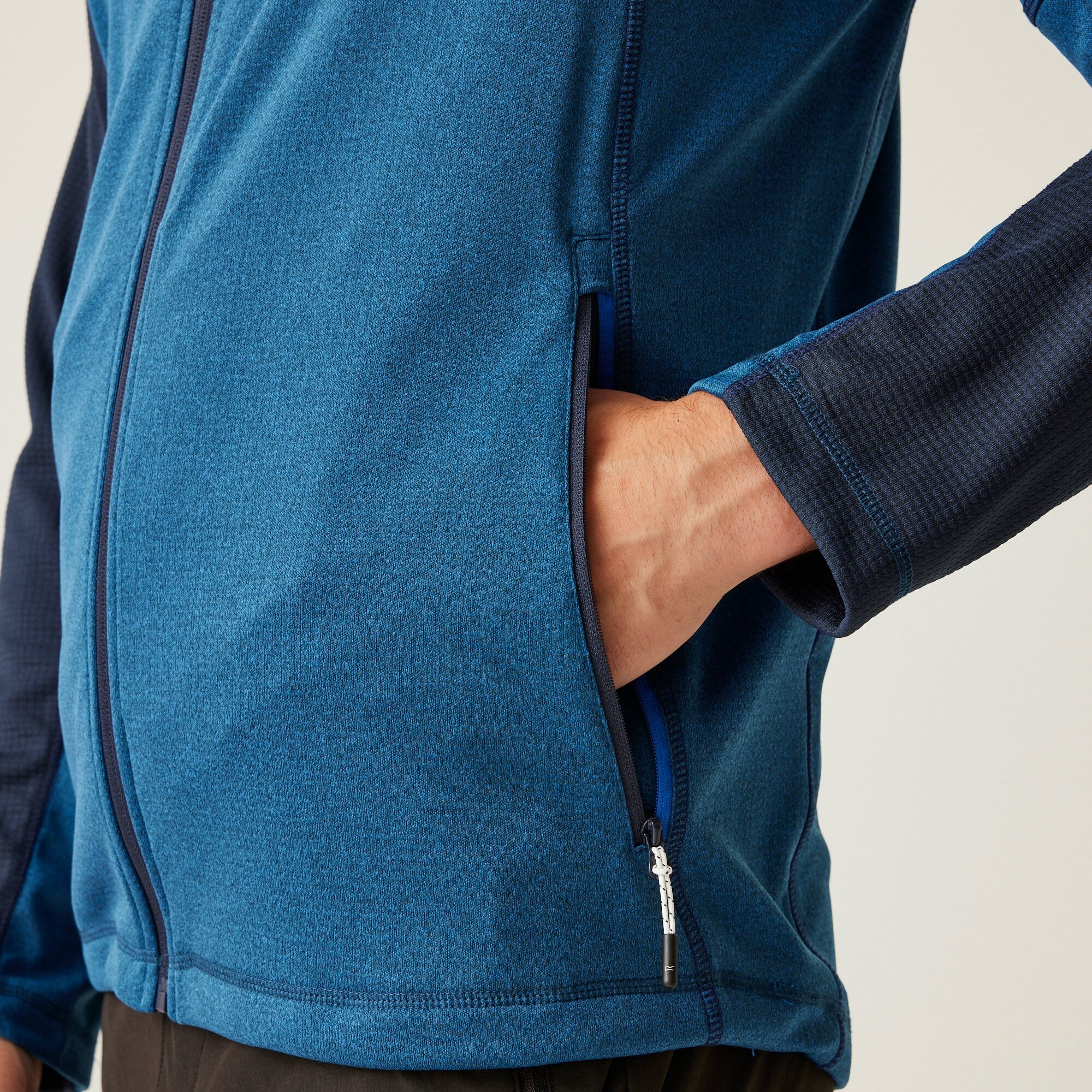 Men's Highton V Full Zip Fleece | Olympian Blue Navy