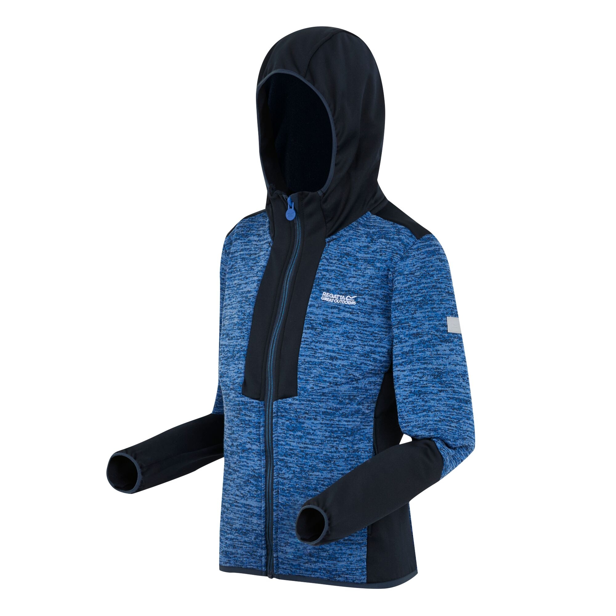 Kids' Dissolver X Full Zip Fleece | Olympian Blue Navy