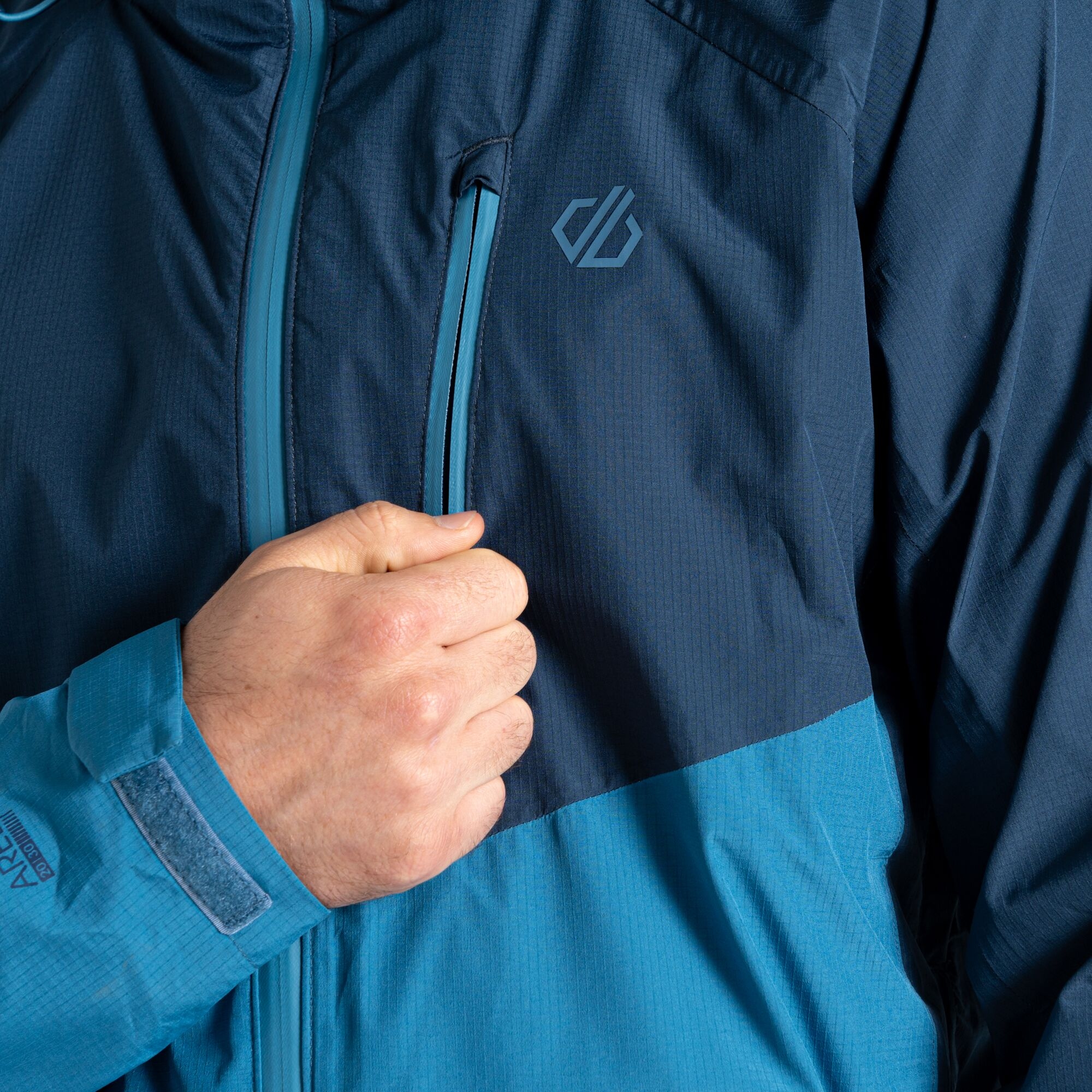 Men's Breathe Out Waterproof Jacket | Bluesteel