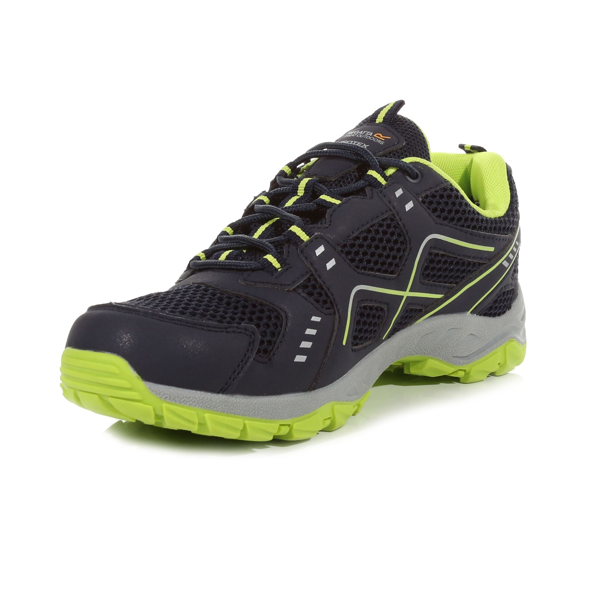 Men's Vendeavour Waterproof Walking Shoe | Navy Lime Punch