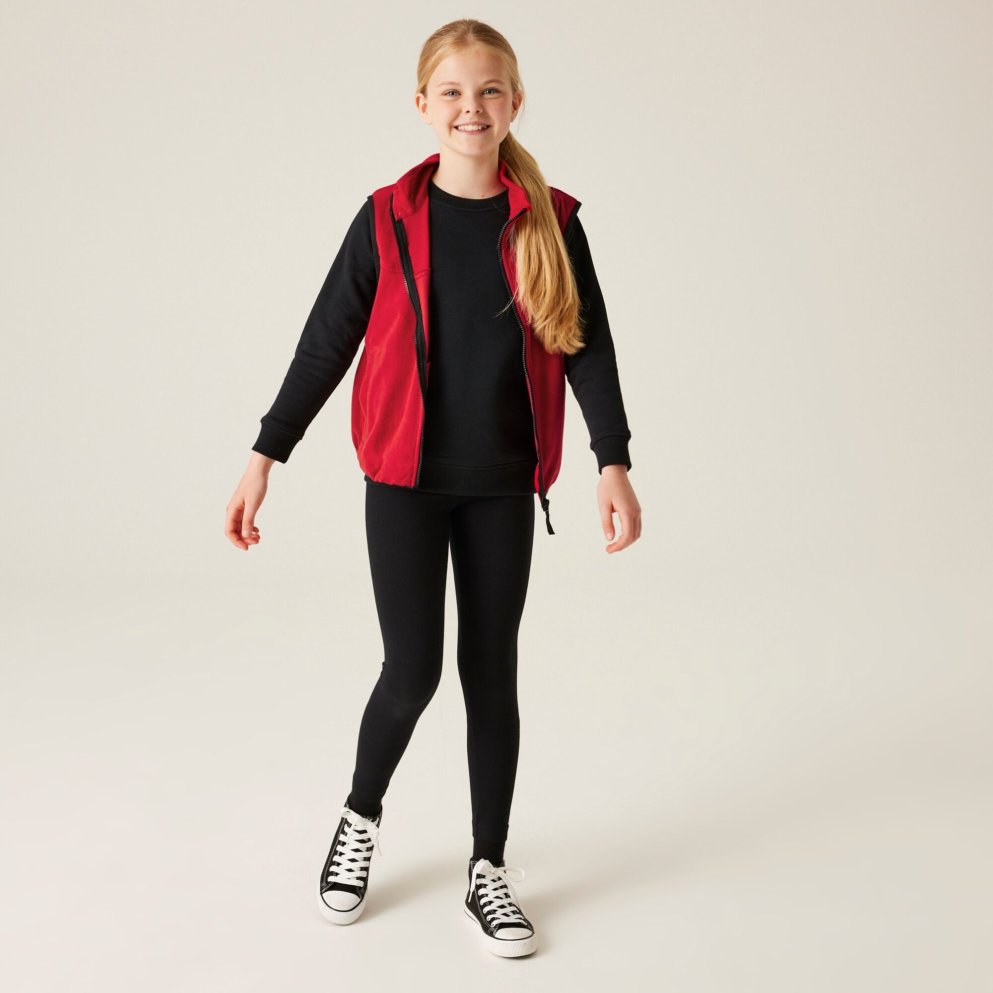 Kids' Micro Fleece Boydwarmer | Classic Red