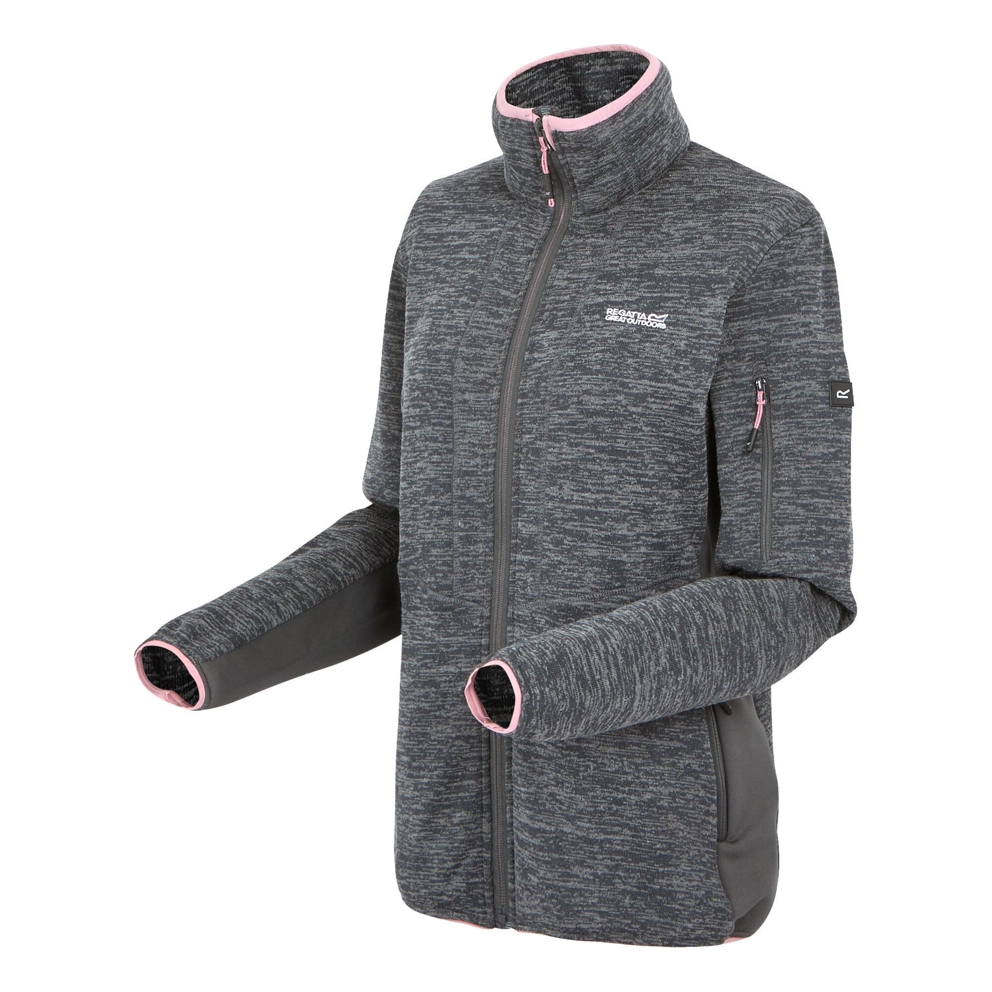Women's Ralina Full Zip Fleece | Seal Grey Lilas
