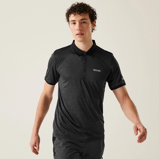 Men's Remex II Jersey Polo Shirt | Nephrite Green Solid