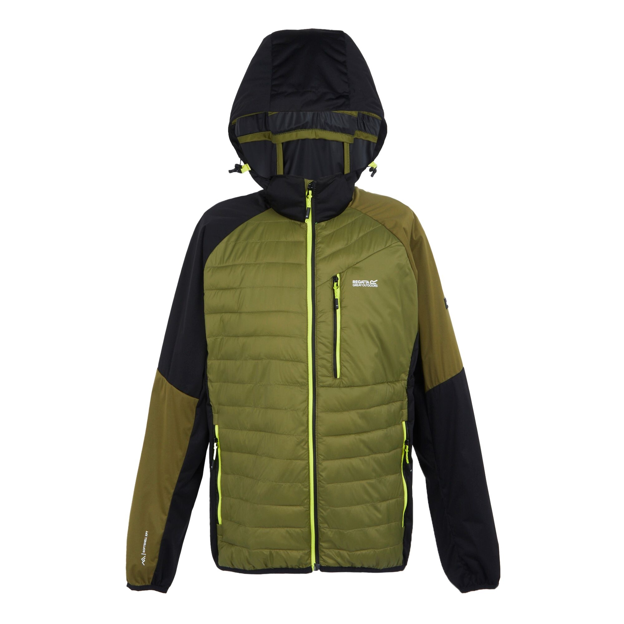 Men's Pro Hybrid Jacket | Nephrite Green Black