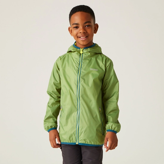 Kids' Lever II Waterproof Packaway Jacket | Peach Bloom