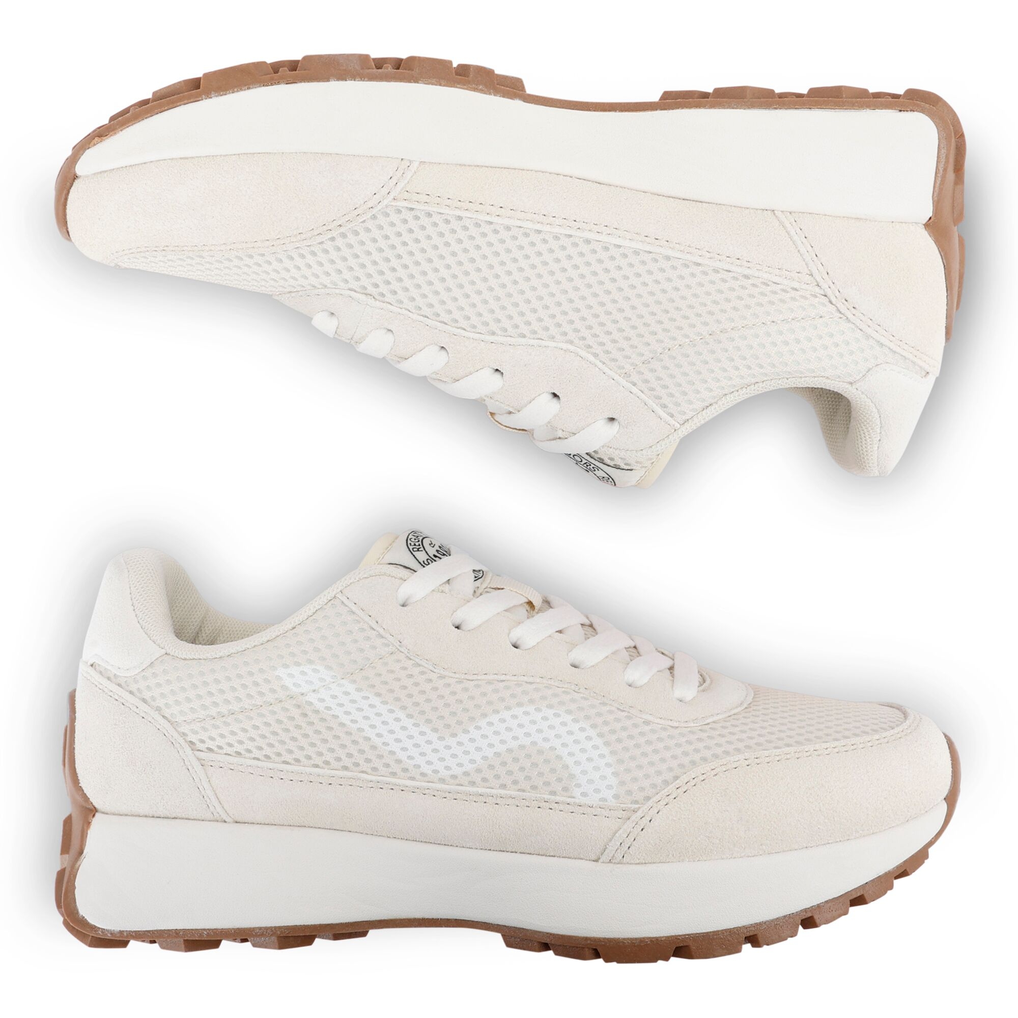 Women's Marine Heritage Trainers | Light Vanilla