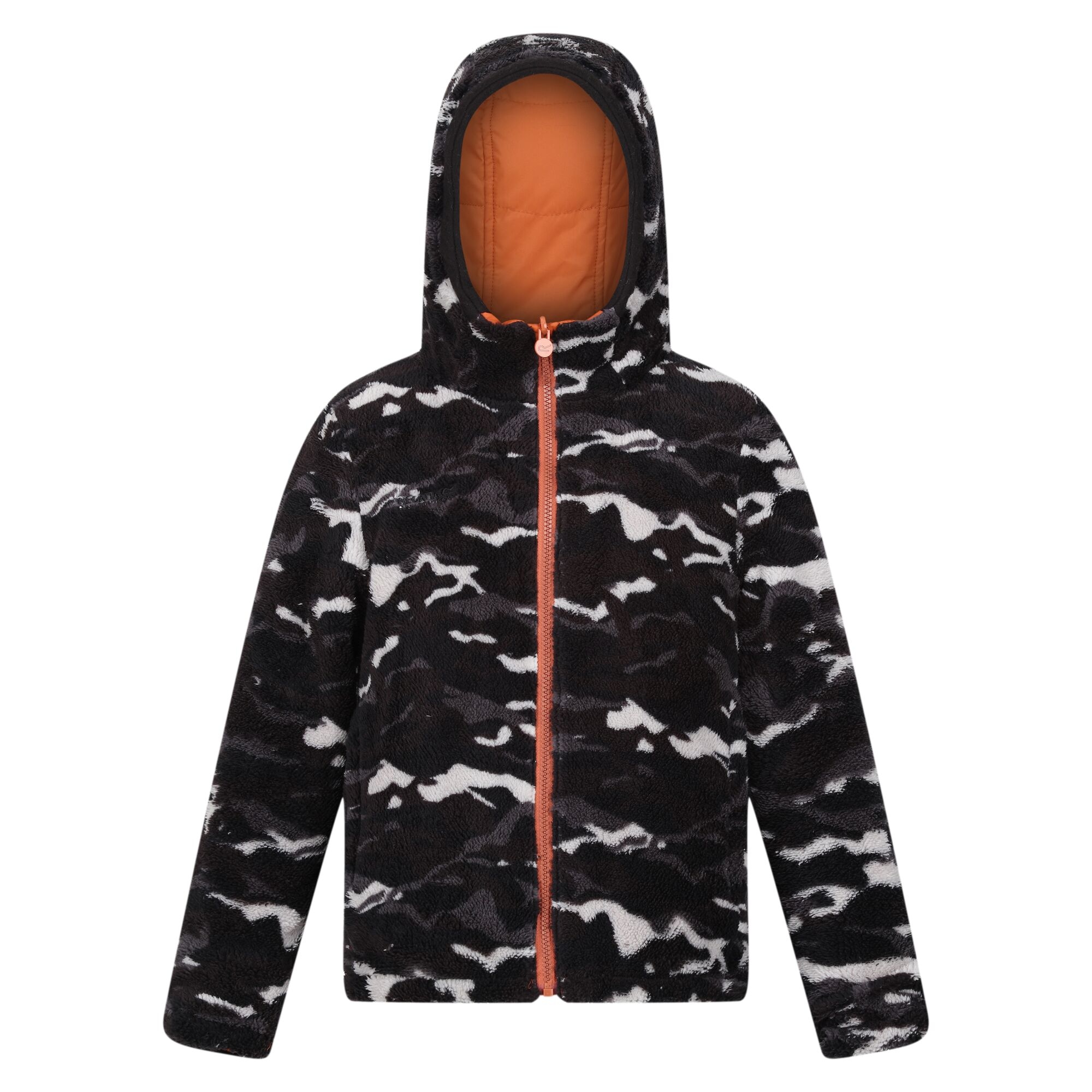 Kids' Kyrell Reversible Jacket | Burnt Copper Black Camo