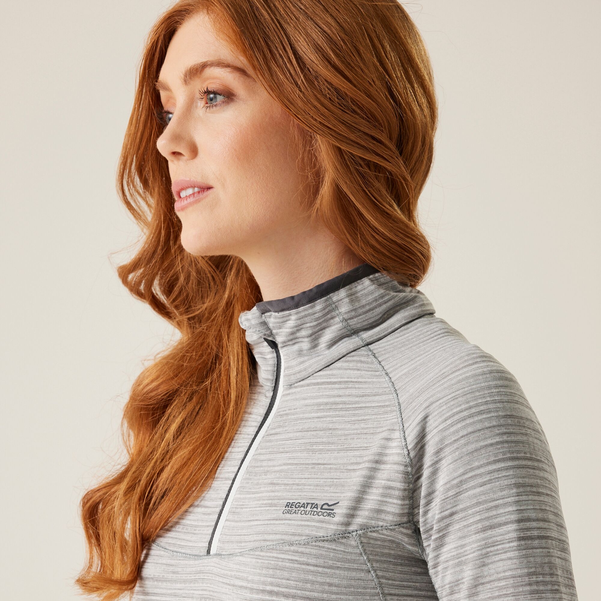 Women's Yonder II Half Zip Fleece | White