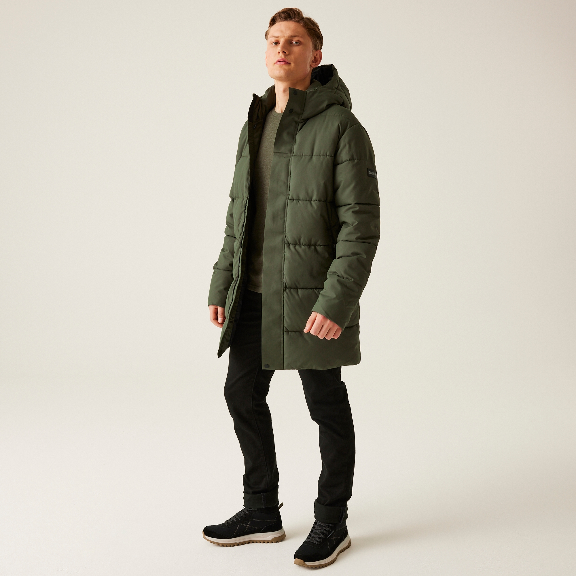Men's Hayleyn Padded Jacket | Dark Khaki