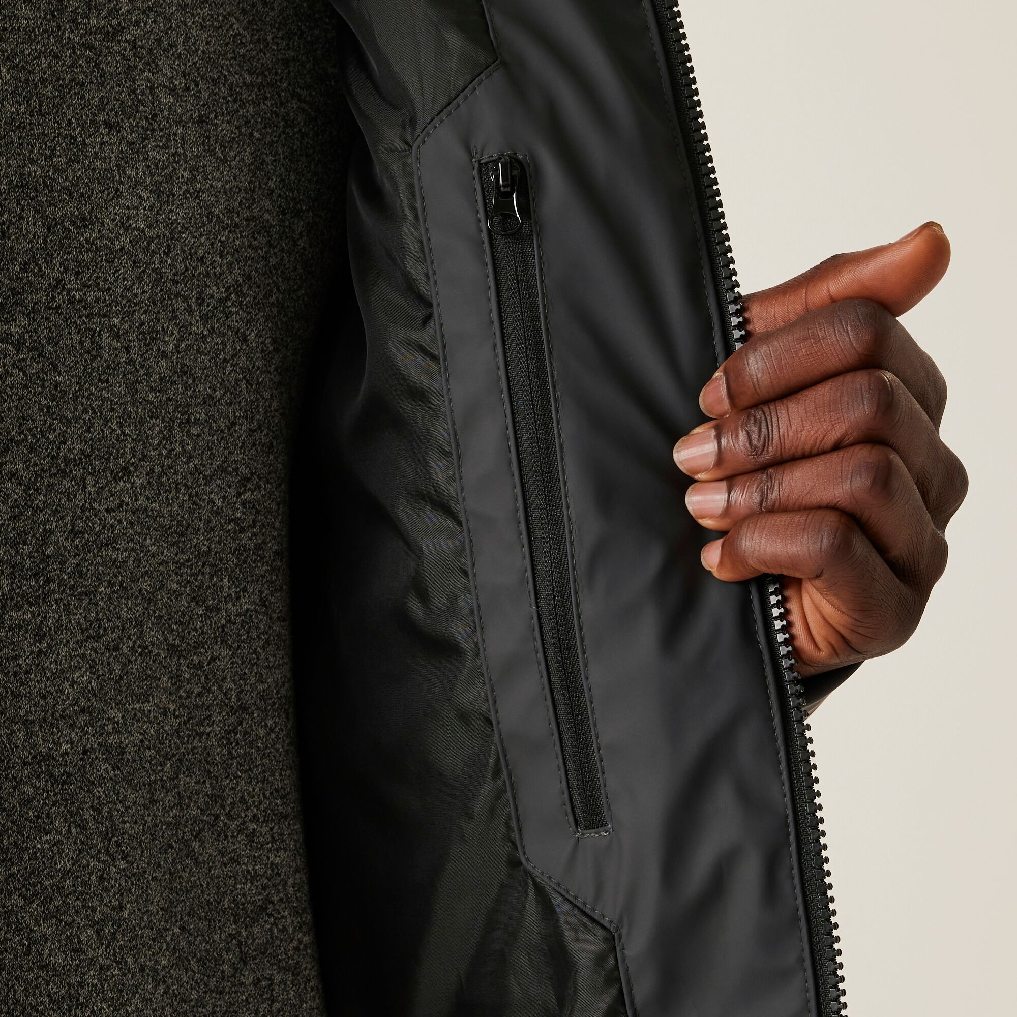 Men's Saltern Padded Jacket | Ash