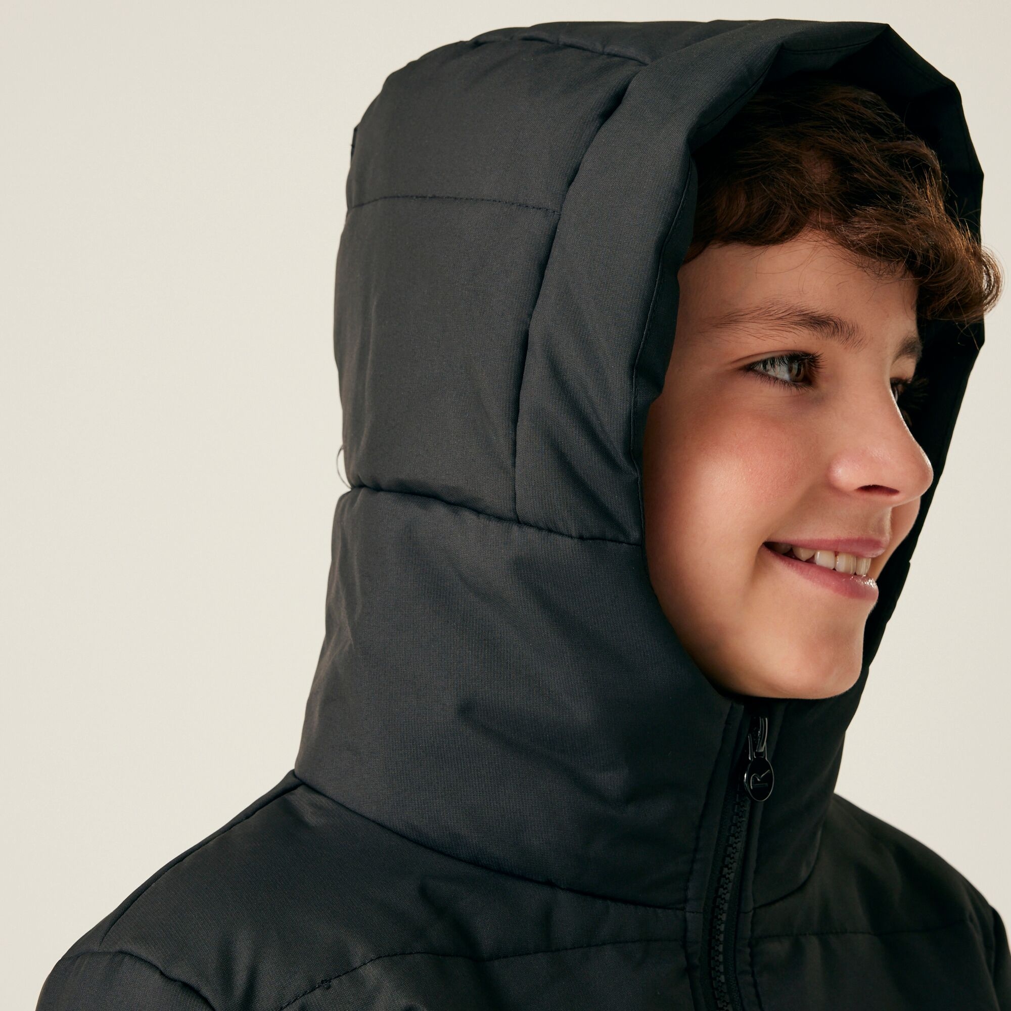 Kids' Lakiver Quilted Jacket | Black