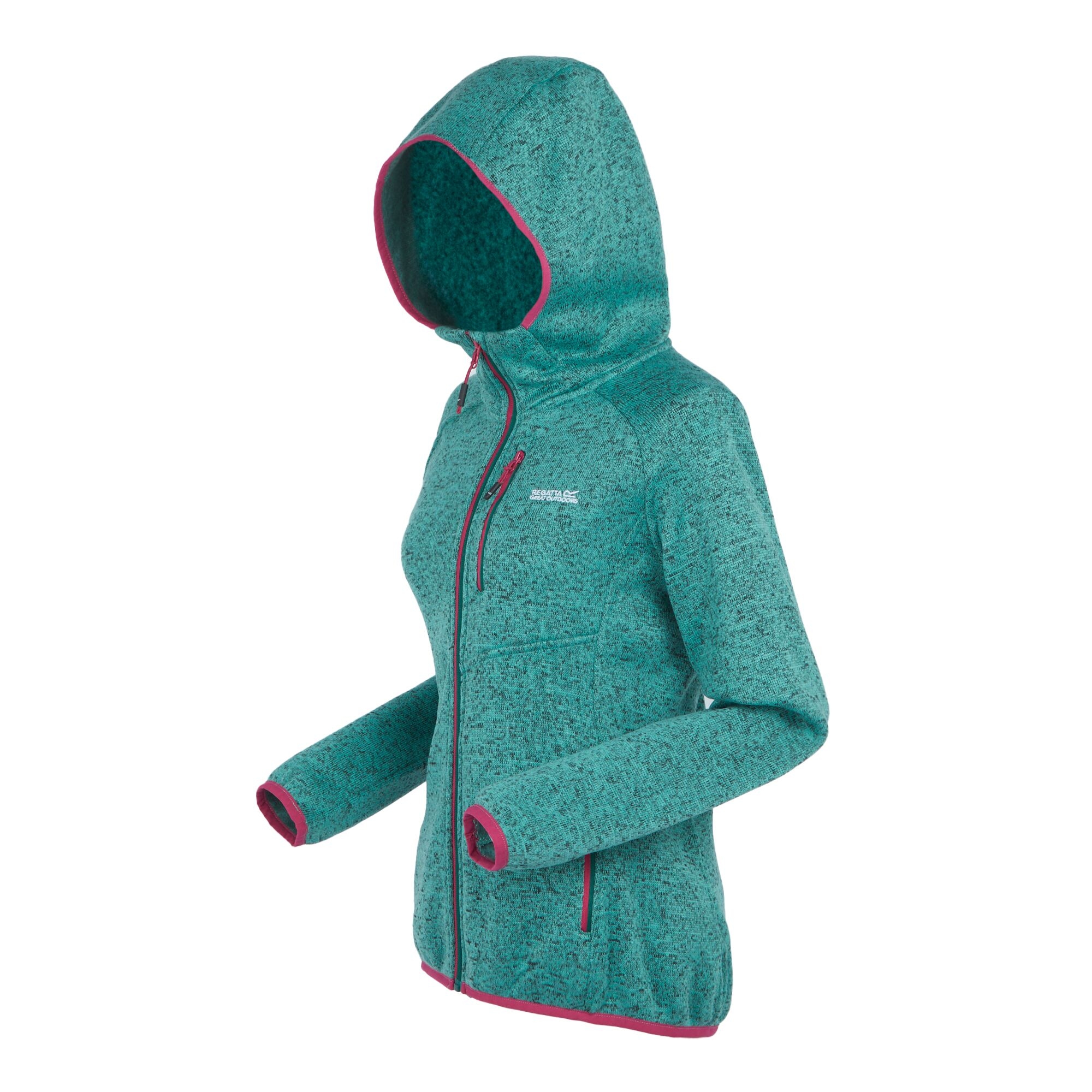 Women's Newhill Hooded Fleece | Dusty Green