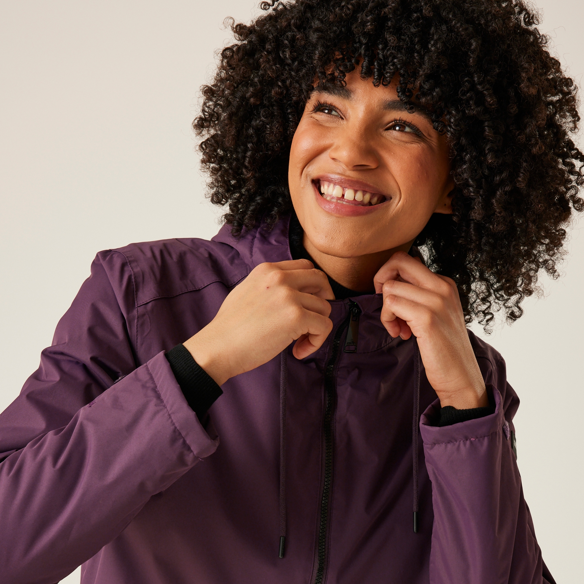 Women's Broadia Waterproof Jacket | Deep Plum