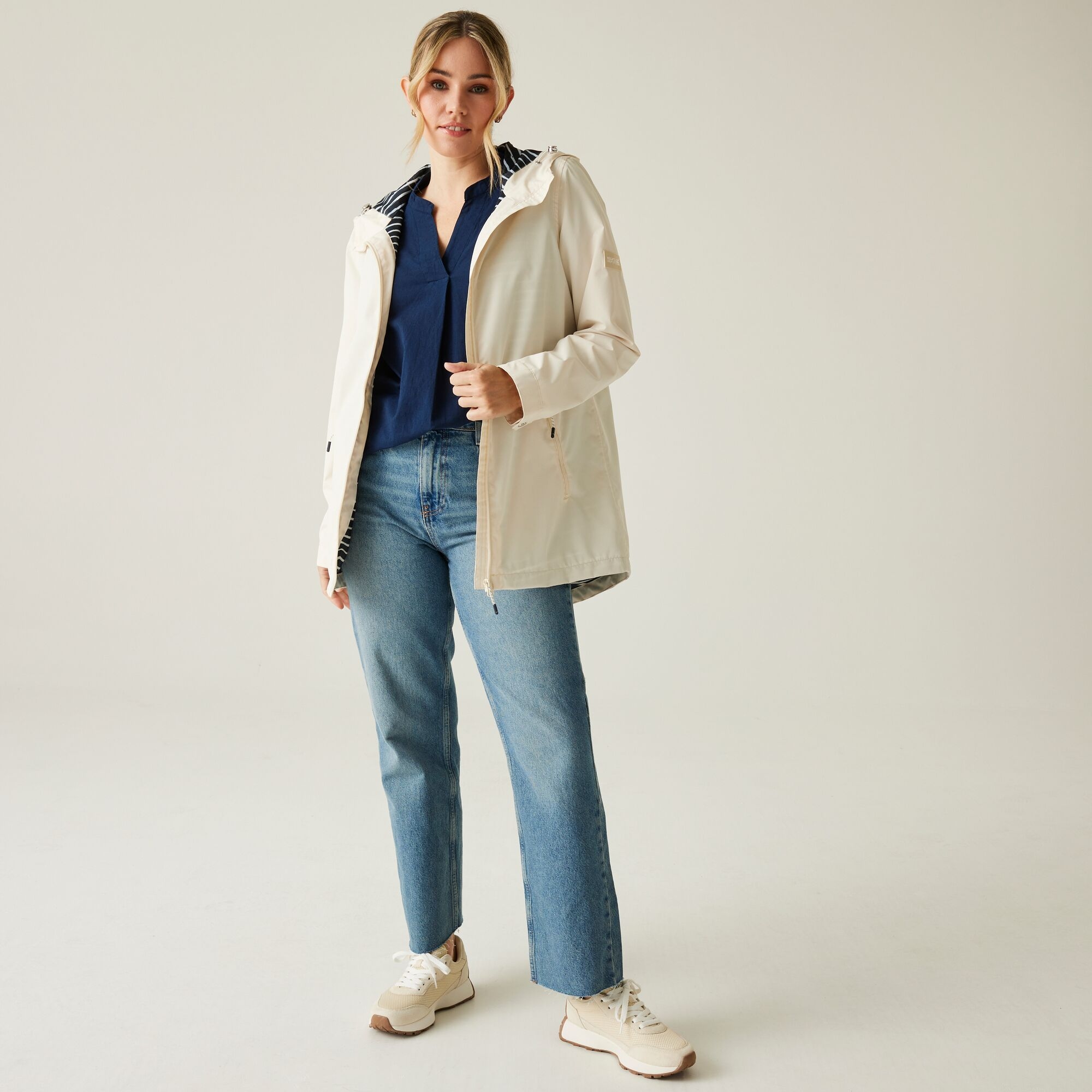 Women's Brika Waterproof Jacket | Light Vanilla