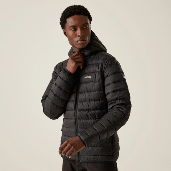 Men's Hooded Marizion Padded Jacket | Olympian Blue Green Flash