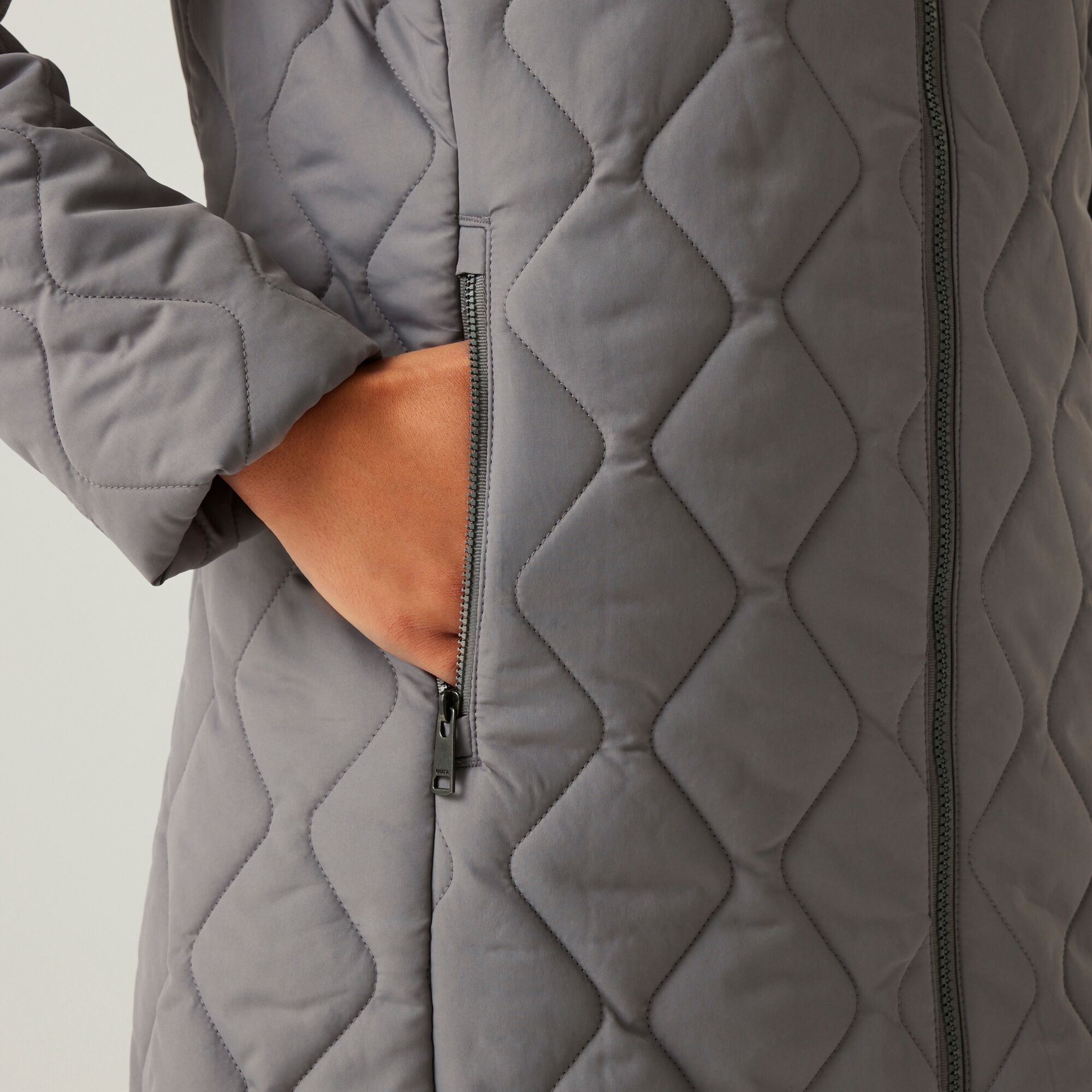 Women's Fritha III Insulated Parka Jacket | Grey Sky