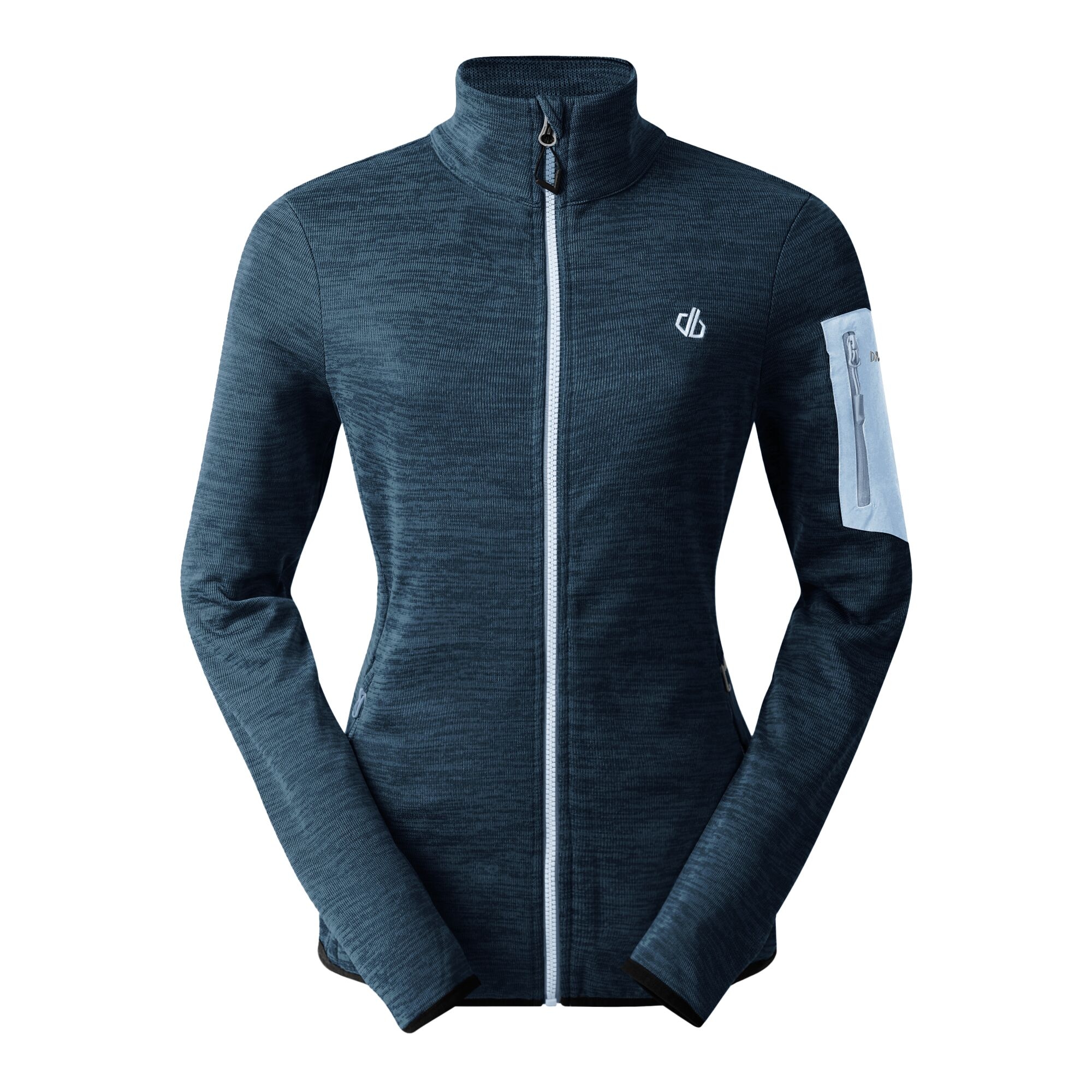 Women's Torrek Mountain Zip Through Fleece | Moonlight Denim