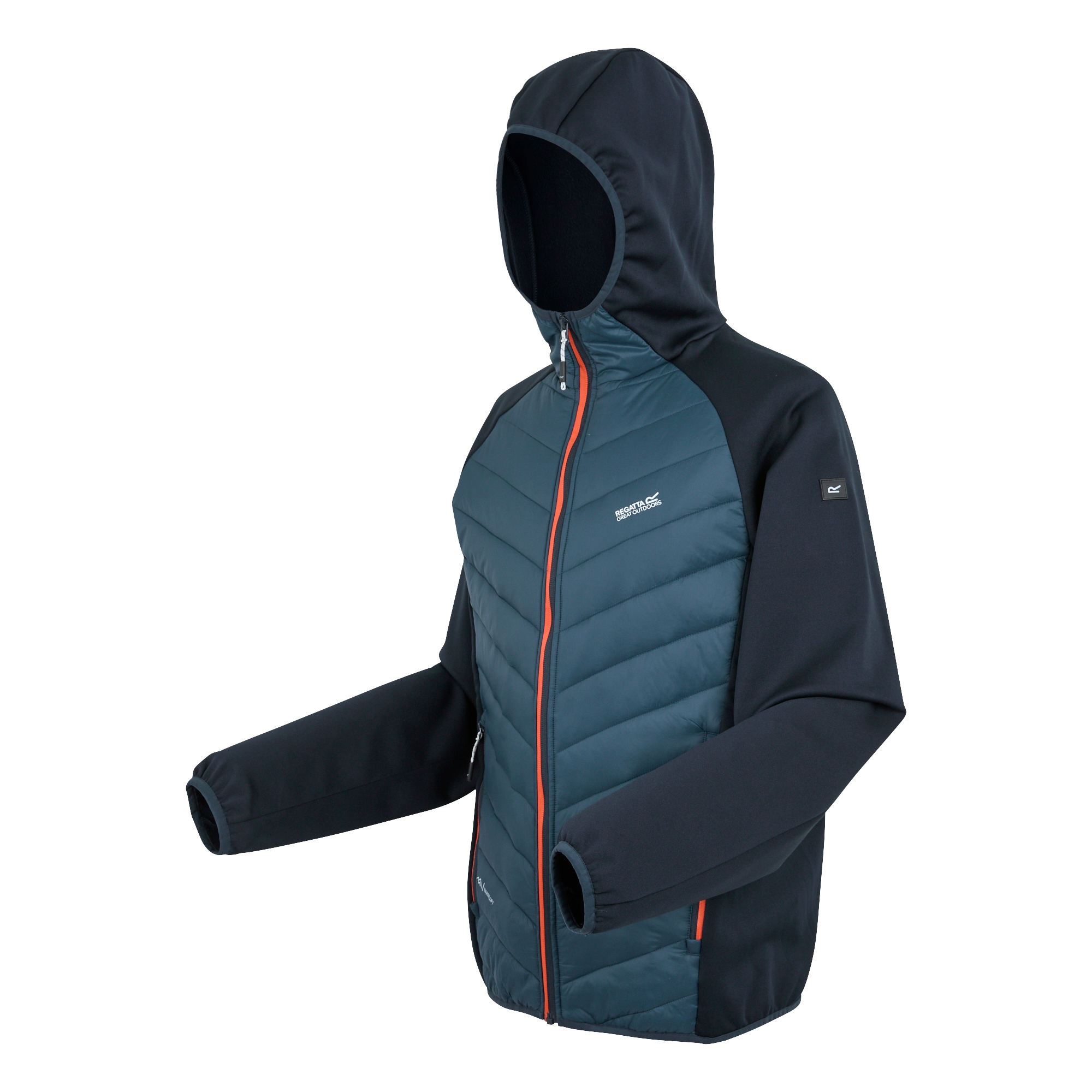 Men's Andreson VIII Hybrid Jacket | Moonlight Denim Navy Tangerine Tango