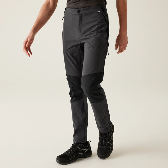 Men's Questra V Walking Trousers | Crocodile Black