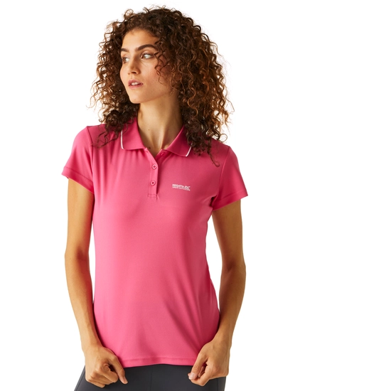 Women's Maverick V Active Polo Shirt | Purple Sage