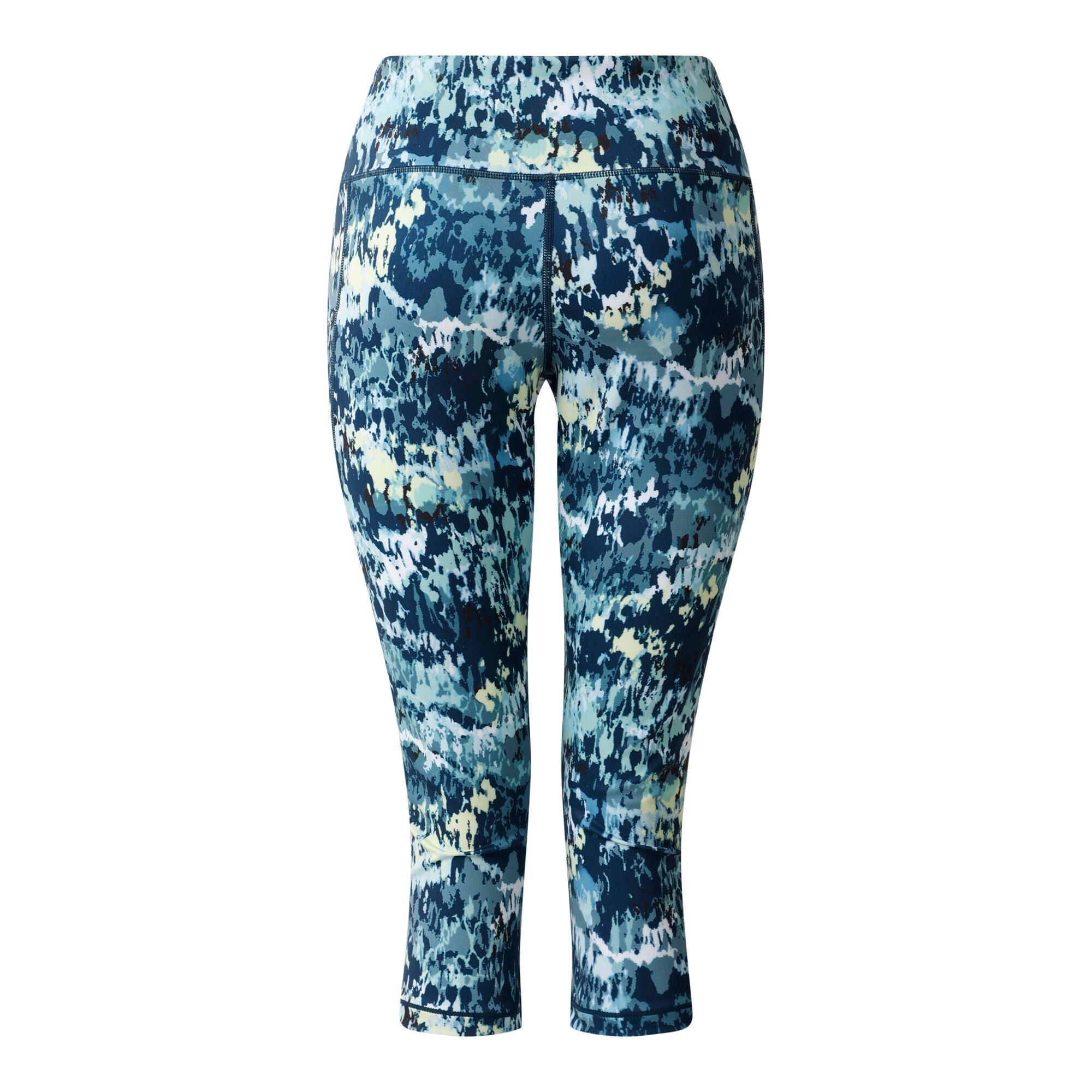 Women's Influential II 3/4 Leggings | Mist Dash Print