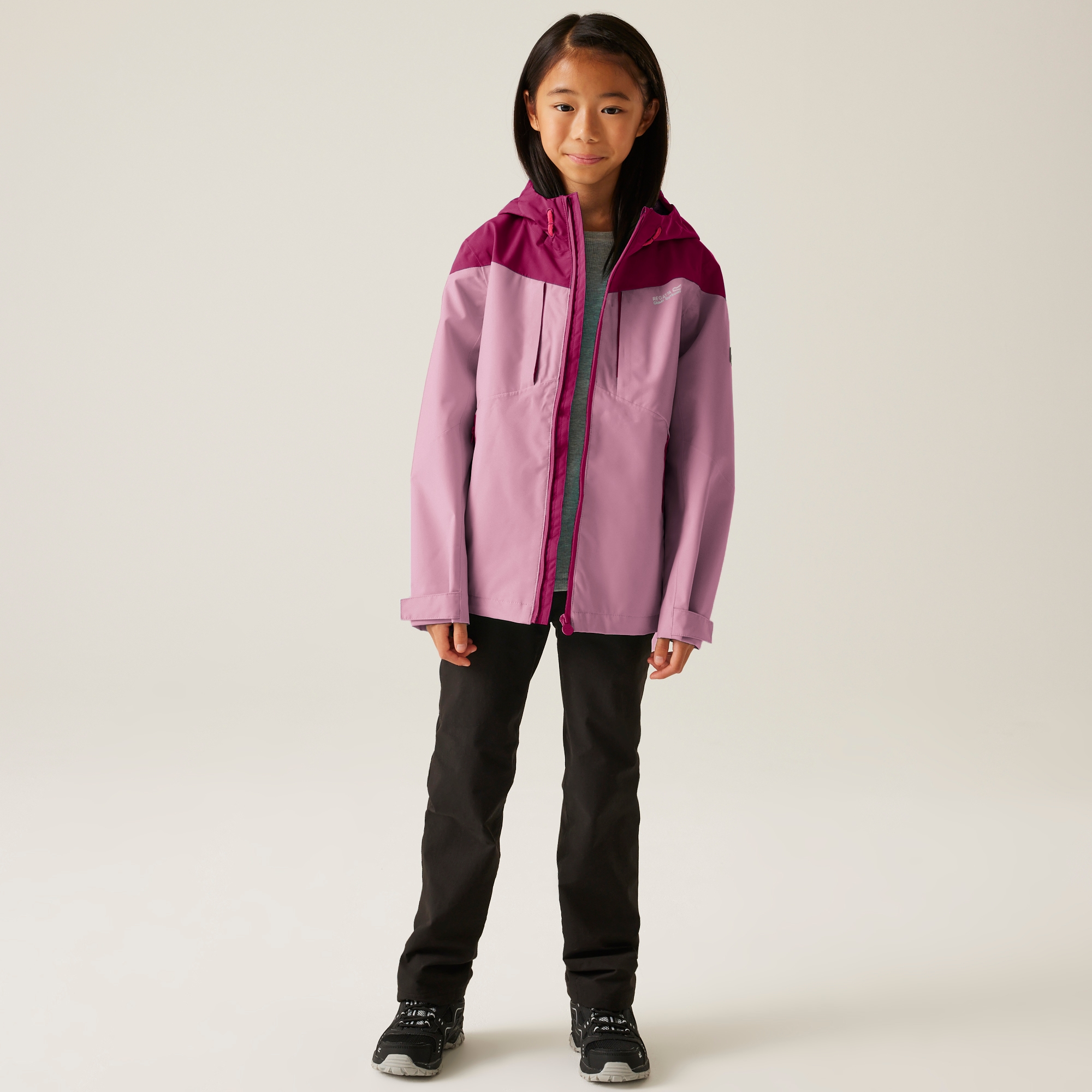 Kids' Highton VI Waterpoof Jacket | Lilas Beaujolais Pop