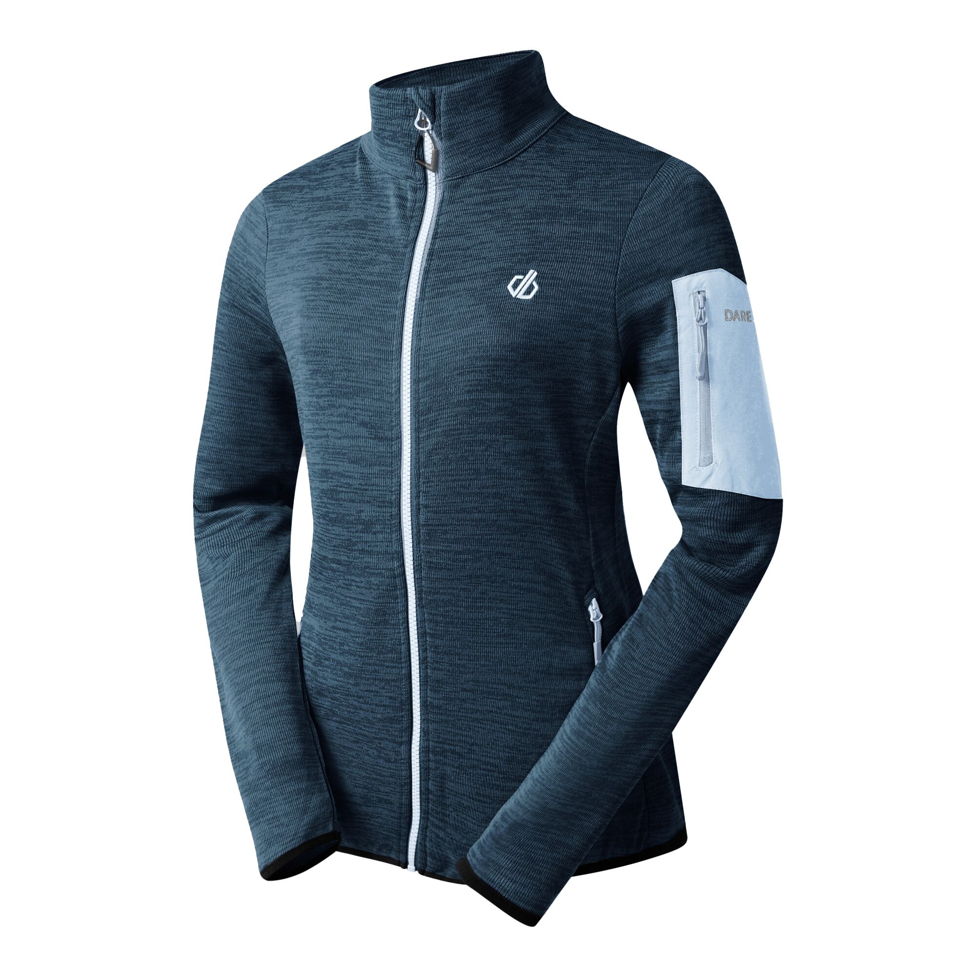 Women's Torrek Mountain Zip Through Fleece | Moonlight Denim