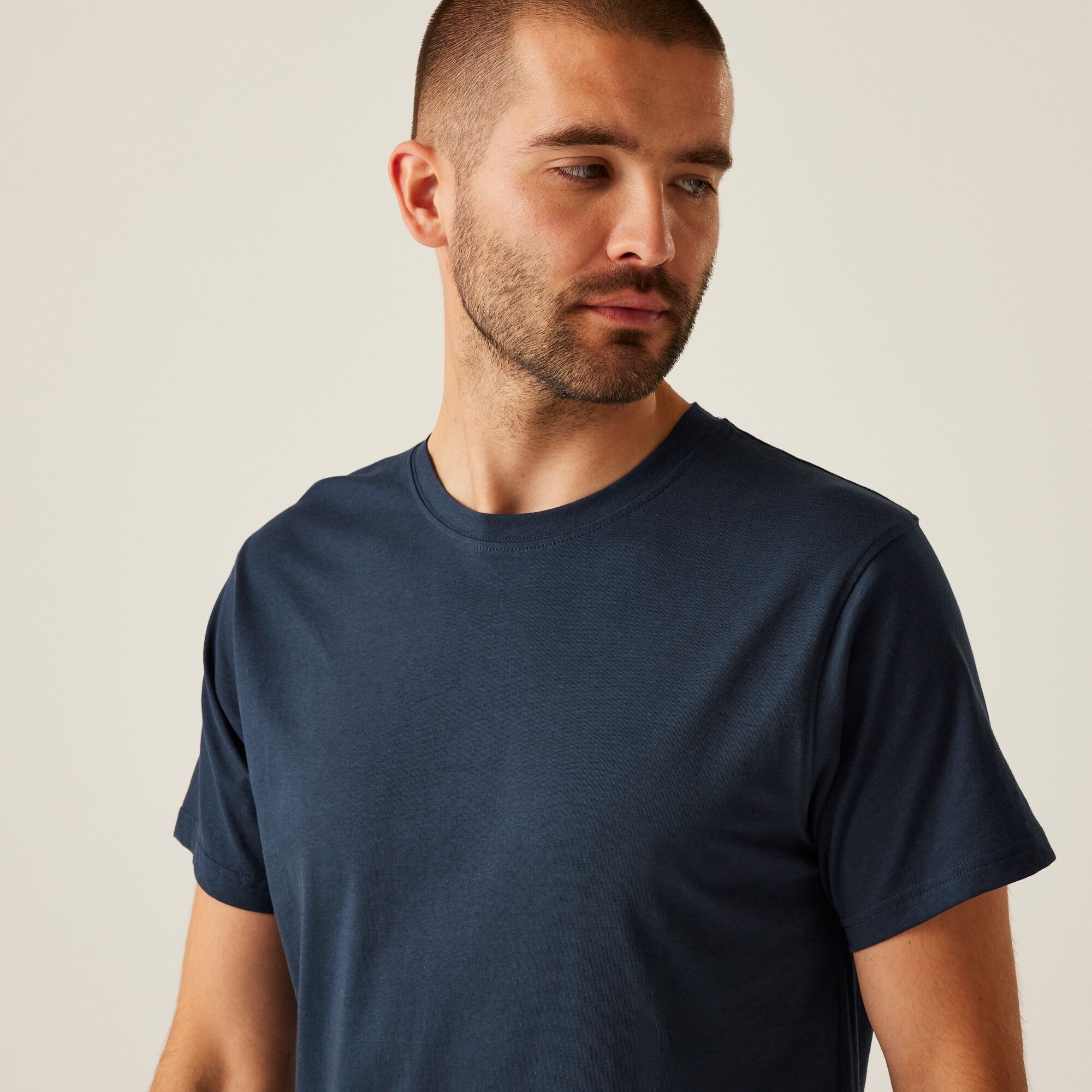 Men's Soft Touch Cotton T-Shirt | Navy