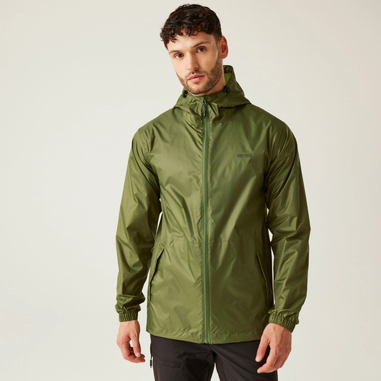 Men's Pack-It III Waterproof Jacket | Citron Lime