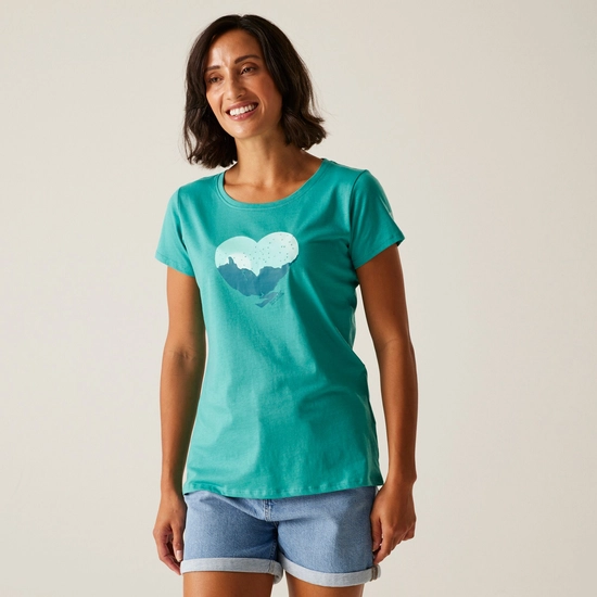Women's Breezed V T-Shirt | Wisteria