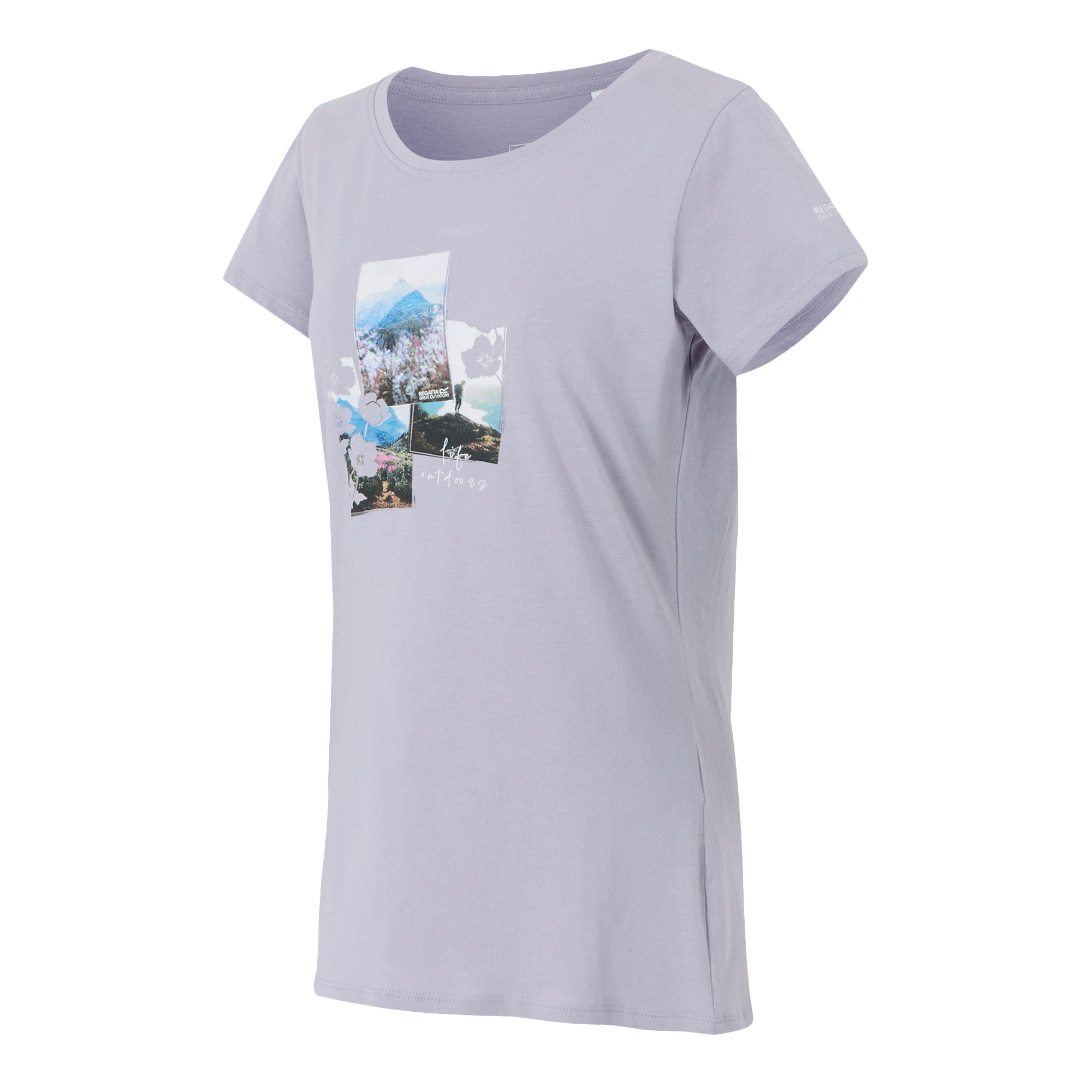 Women's Breezed V T-Shirt | Wisteria