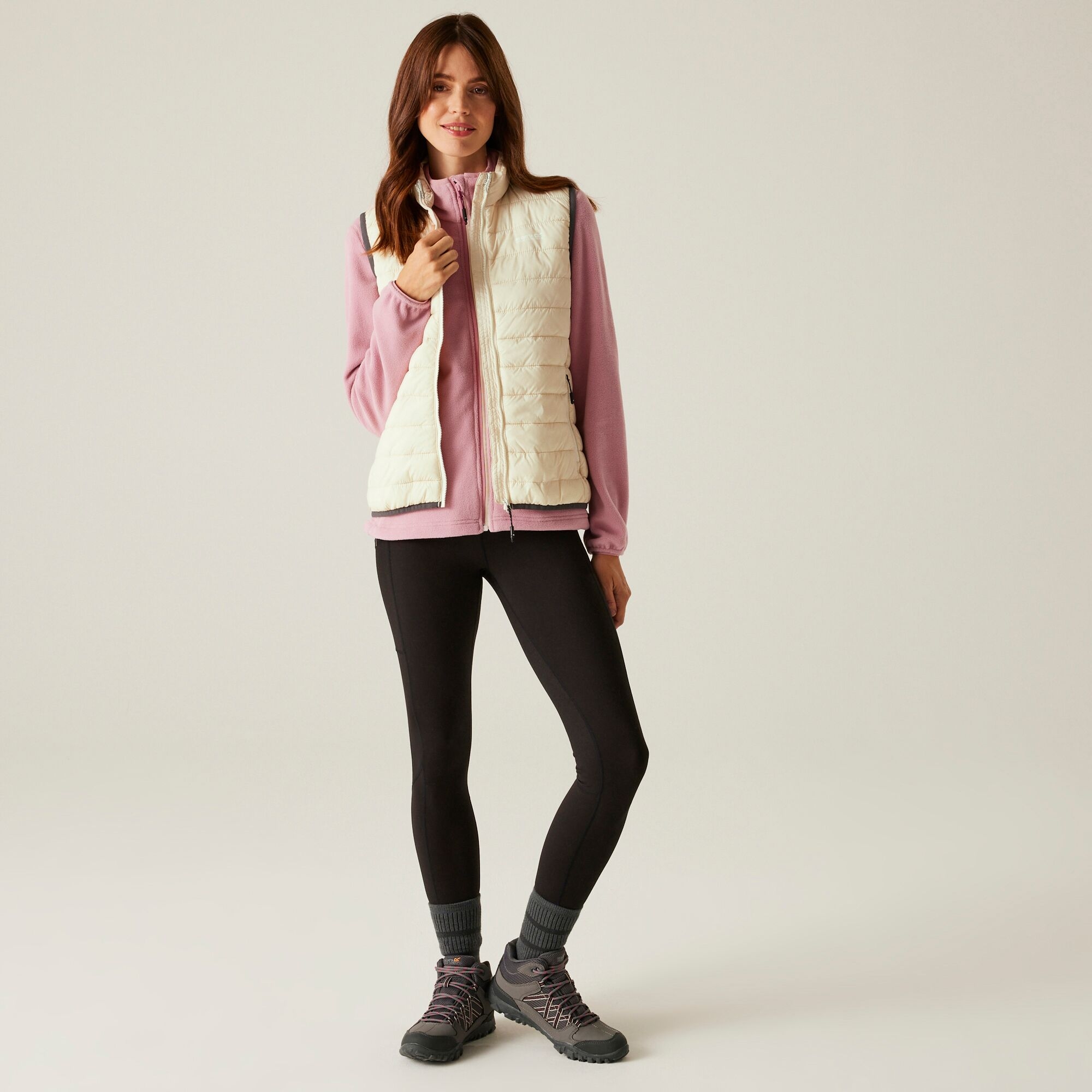 Women's Hillpack II Gilet | Light Vanilla Seal Grey