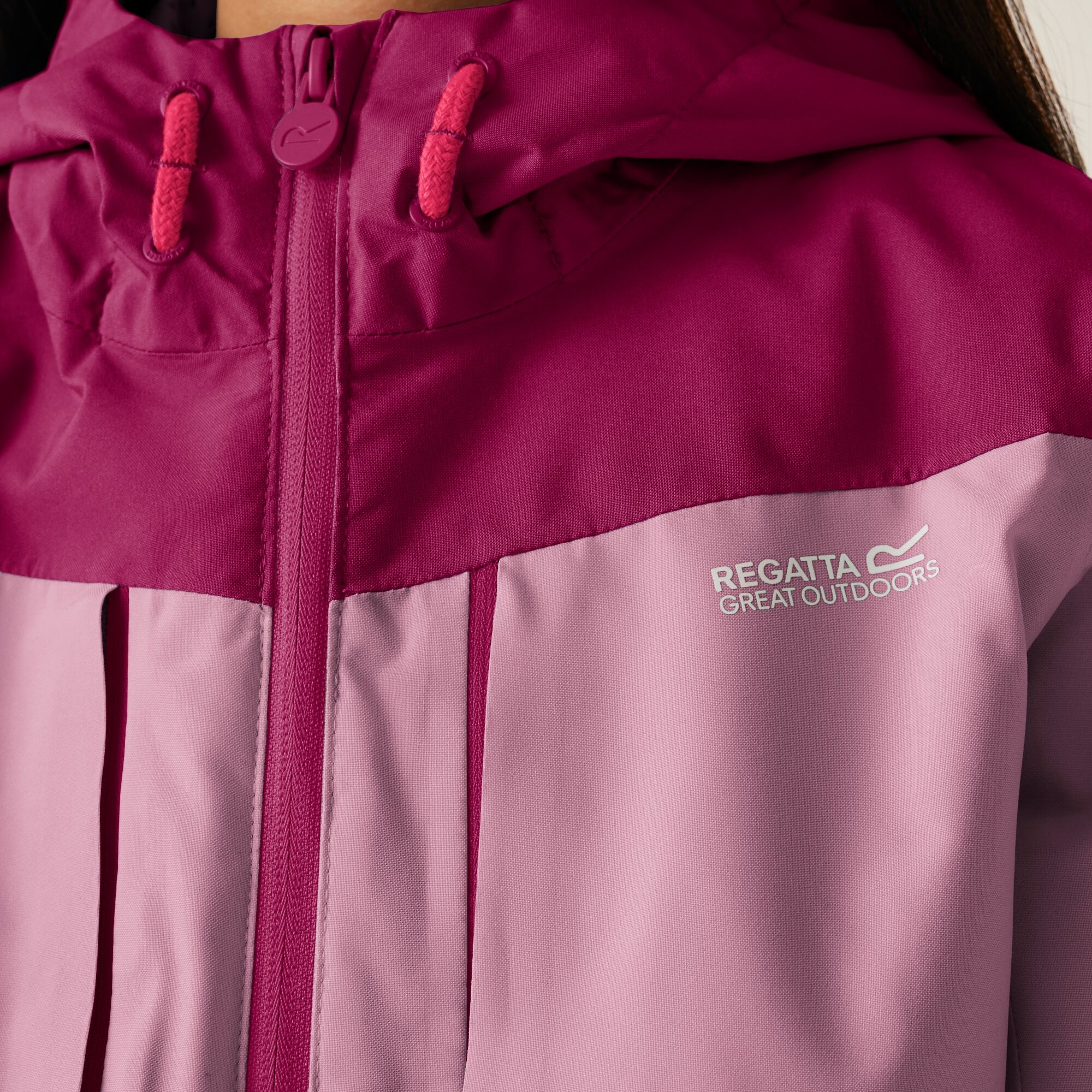 Kids' Highton VI Waterpoof Jacket | Lilas Beaujolais Pop