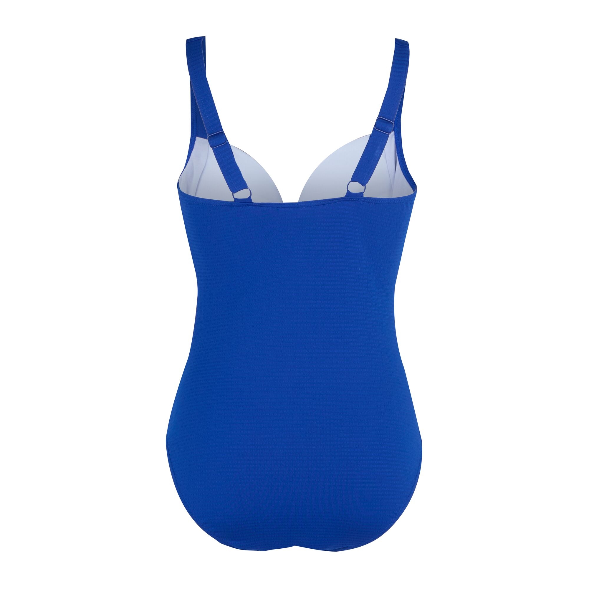 Women's Sakari Tummy Control Costume | Brightest Blue Seersucker